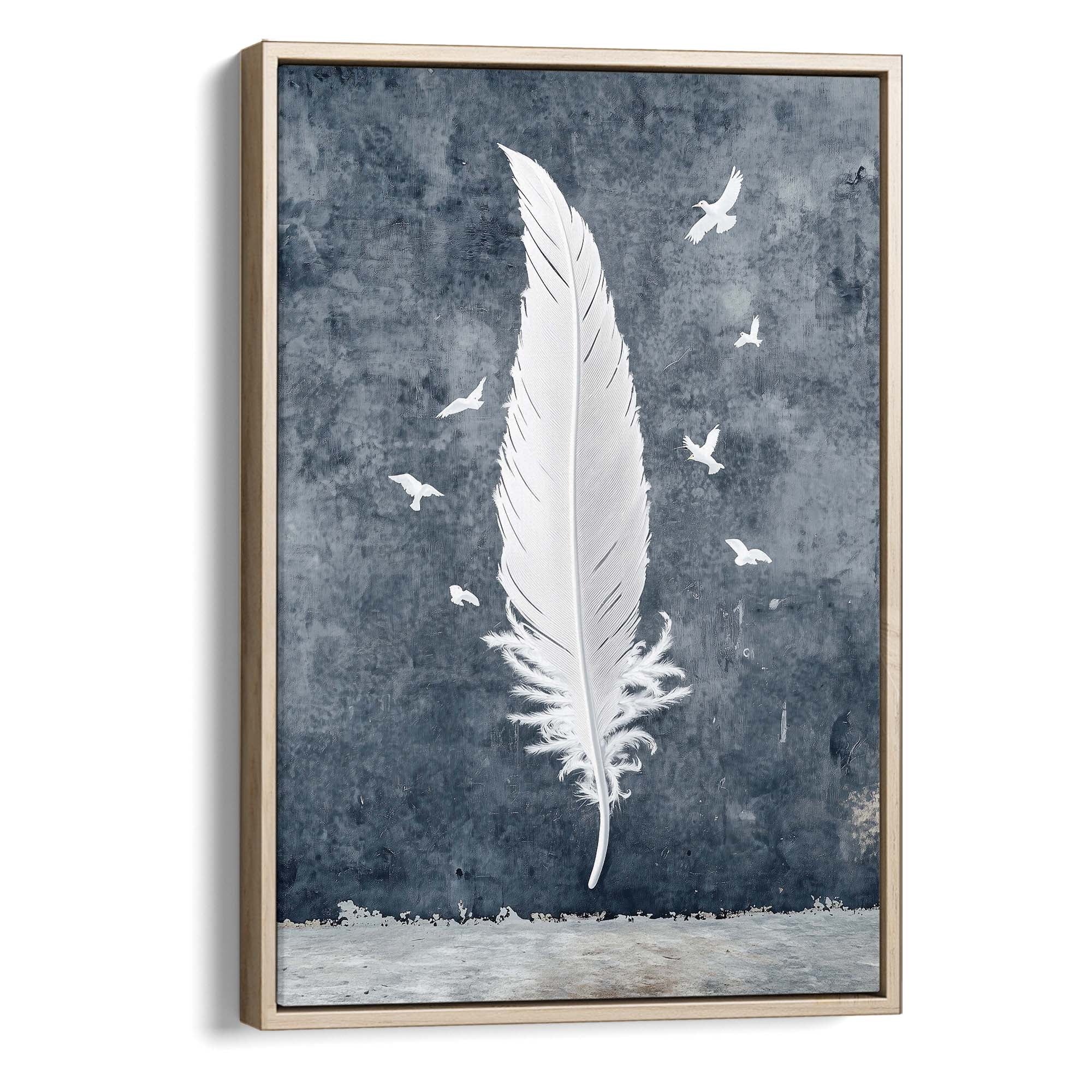 Birds of a Feather No2 Canvas Print Canvas Art Wildfrog Art