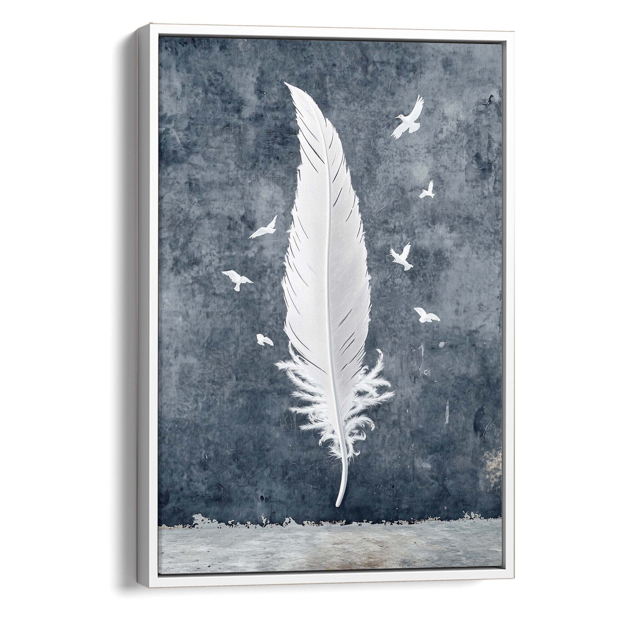 Birds of a Feather No2 Canvas Print Canvas Art Wildfrog Art