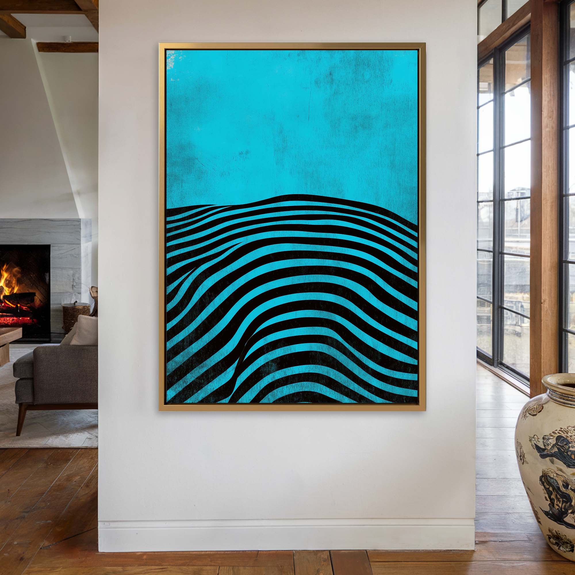 Blue Mirage Canvas Print Canvas Art Wildfrog Art