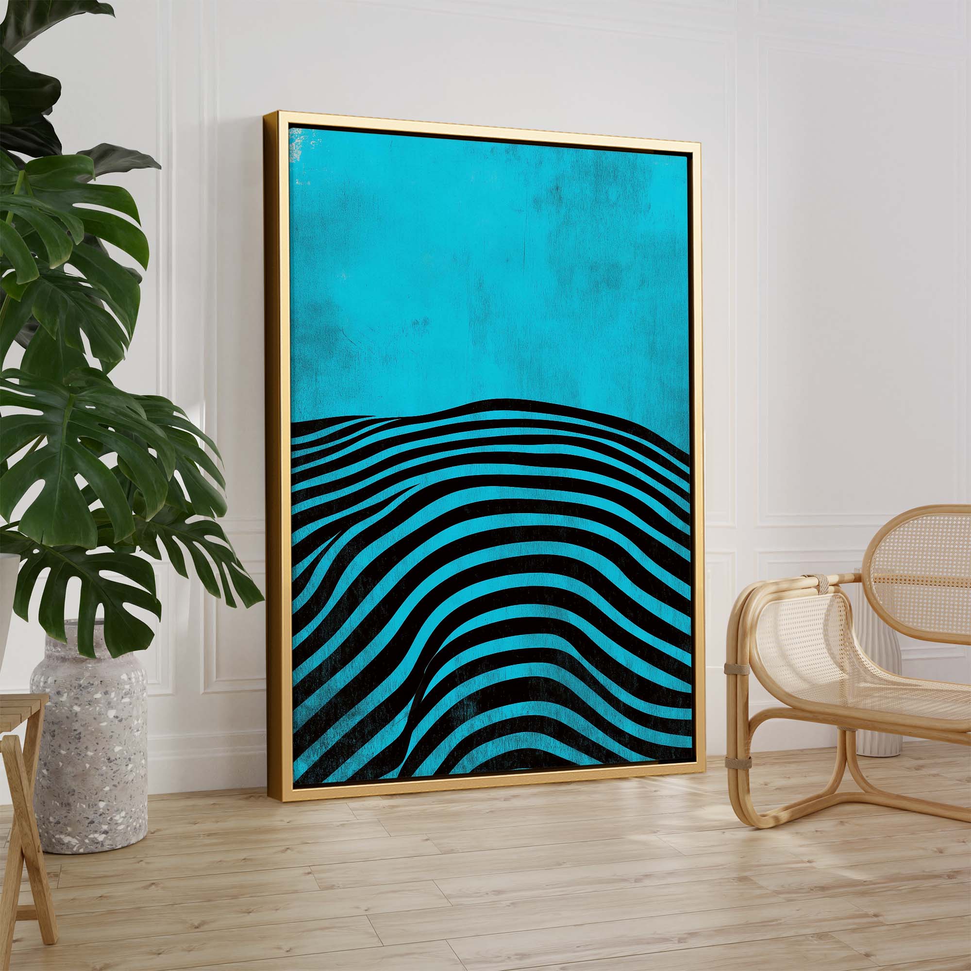 Blue Mirage Canvas Print Canvas Art Wildfrog Art