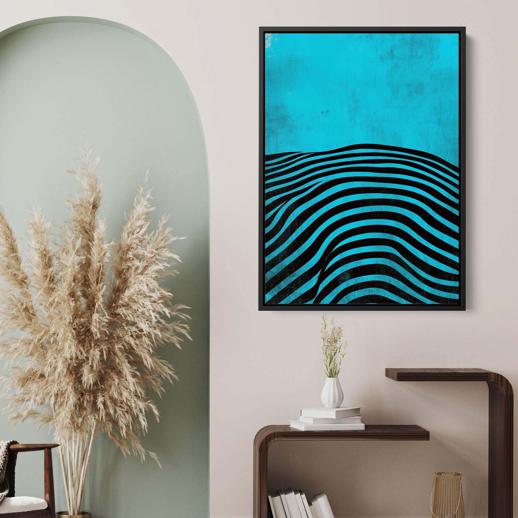 Blue Mirage Canvas Print Canvas Art Wildfrog Art