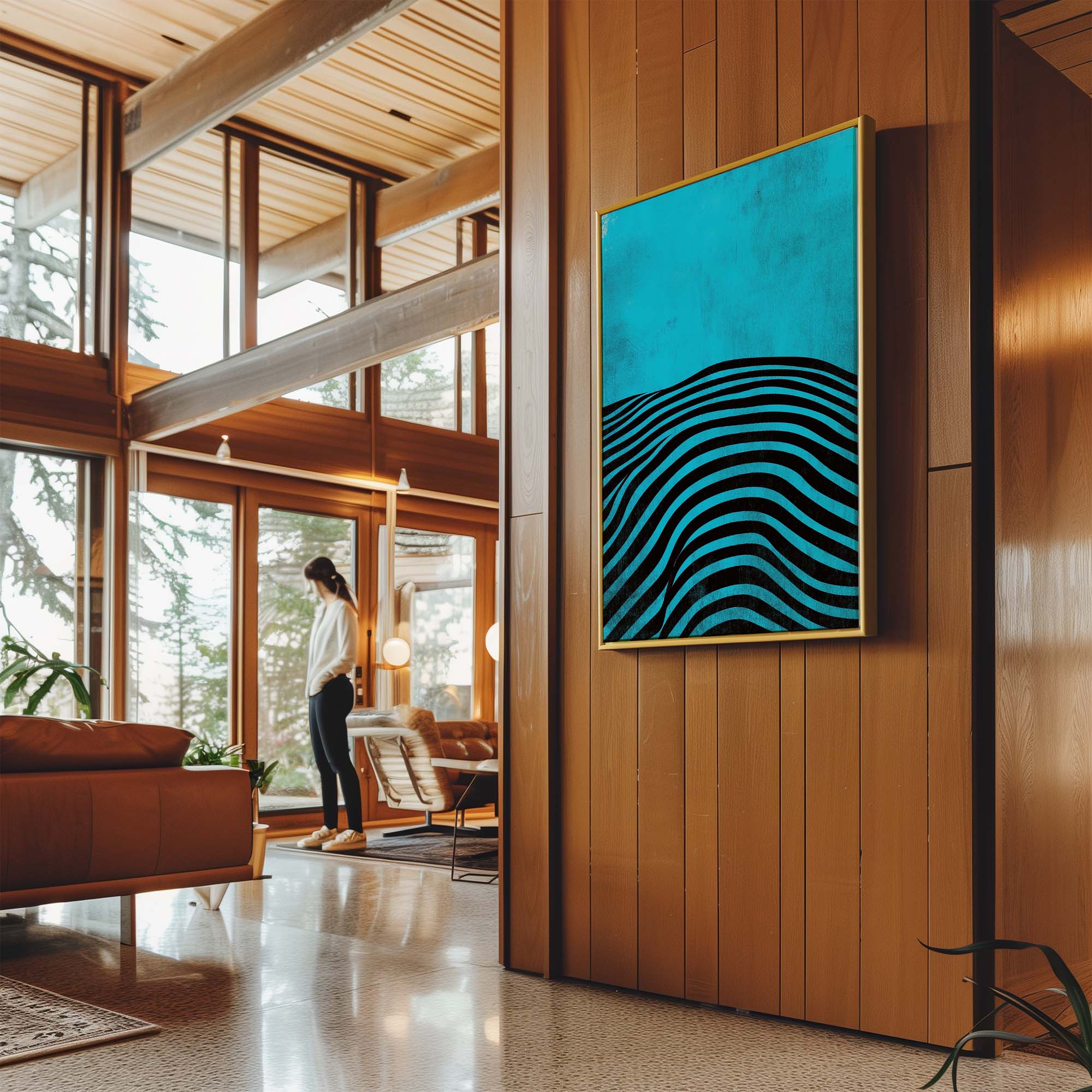 Blue Mirage Canvas Print Canvas Art Wildfrog Art