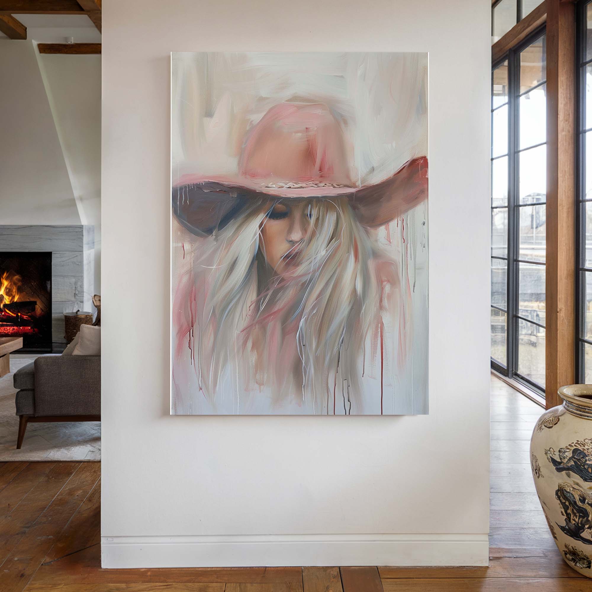 Blush Fall Canvas Print