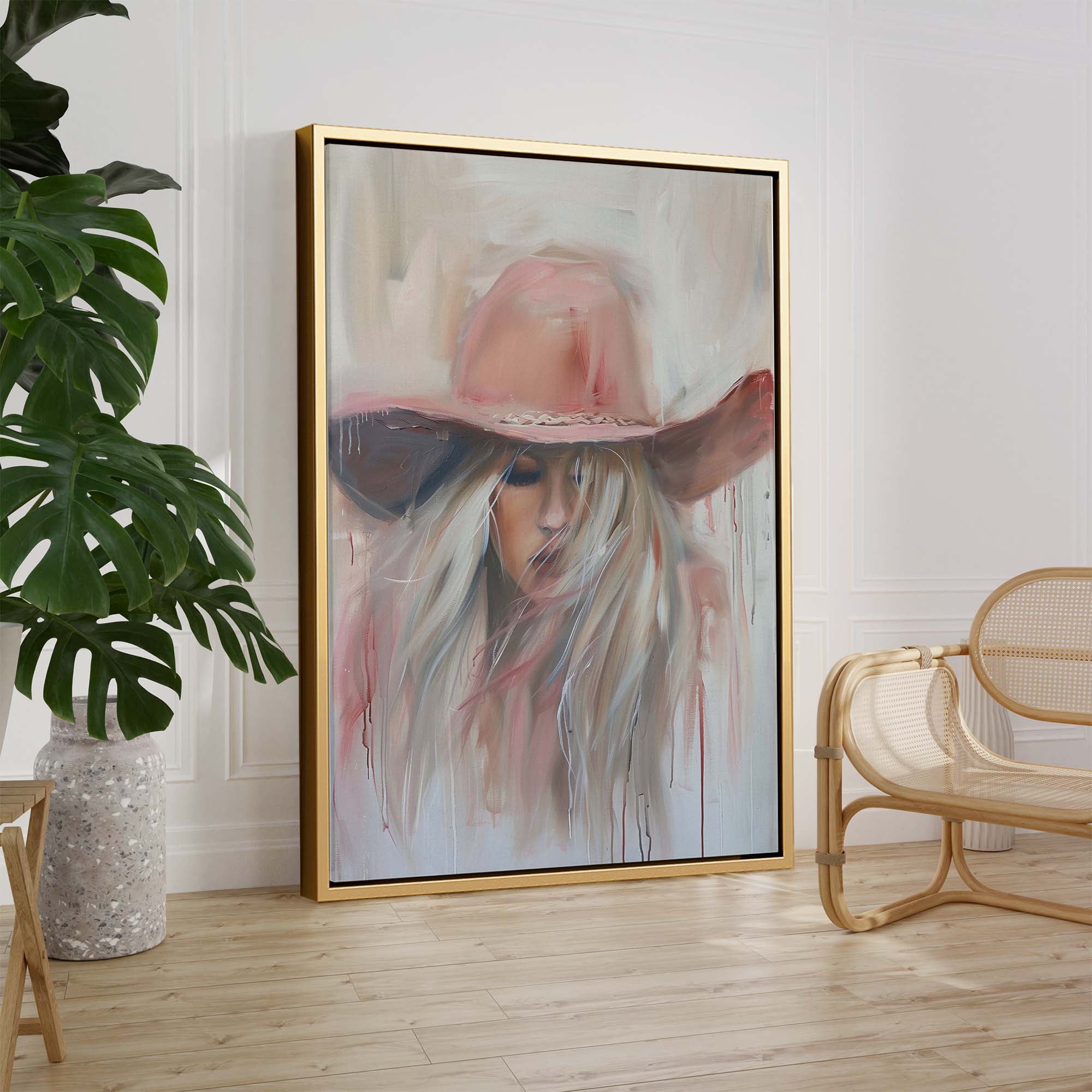 Blush Fall Canvas Print