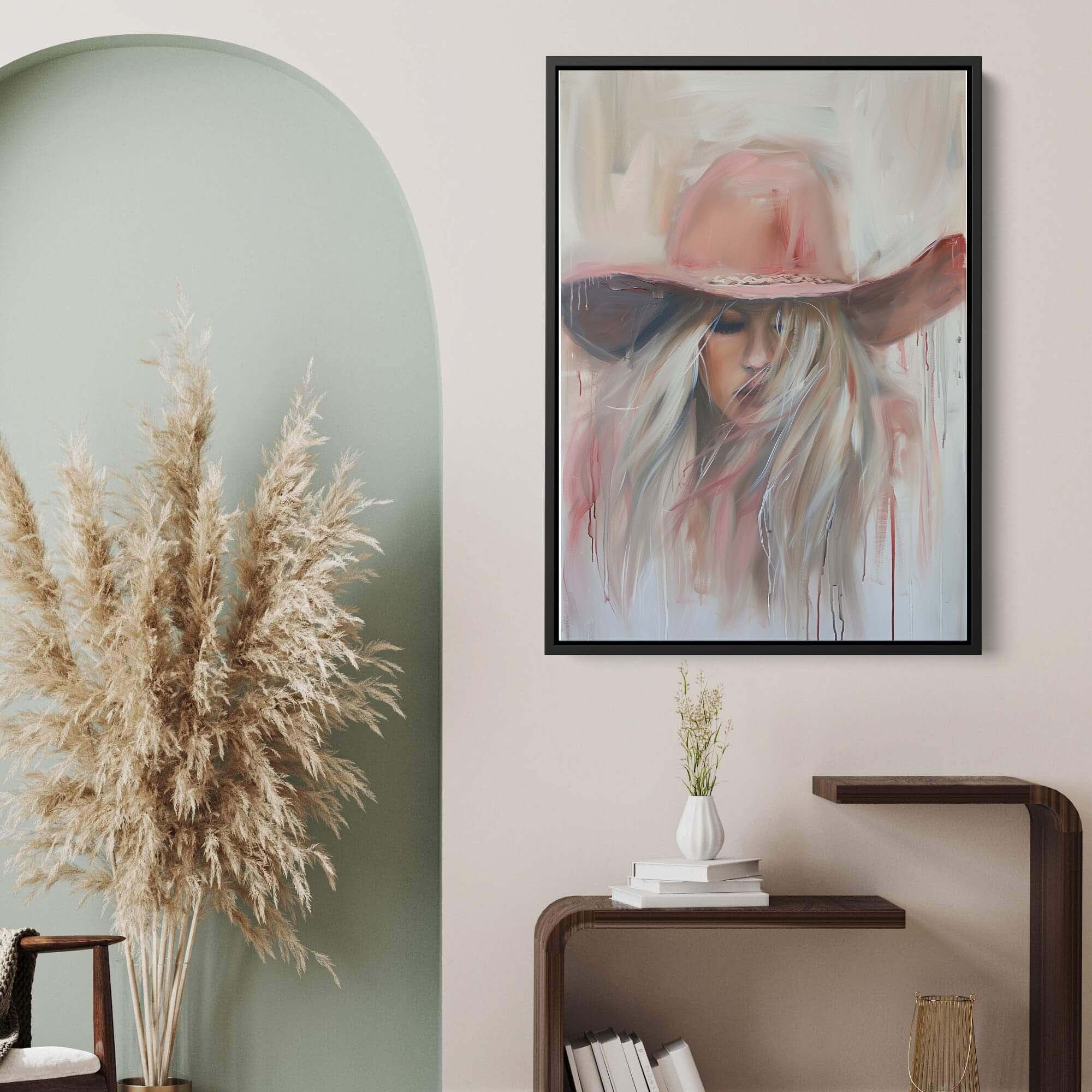 Blush Fall Canvas Print