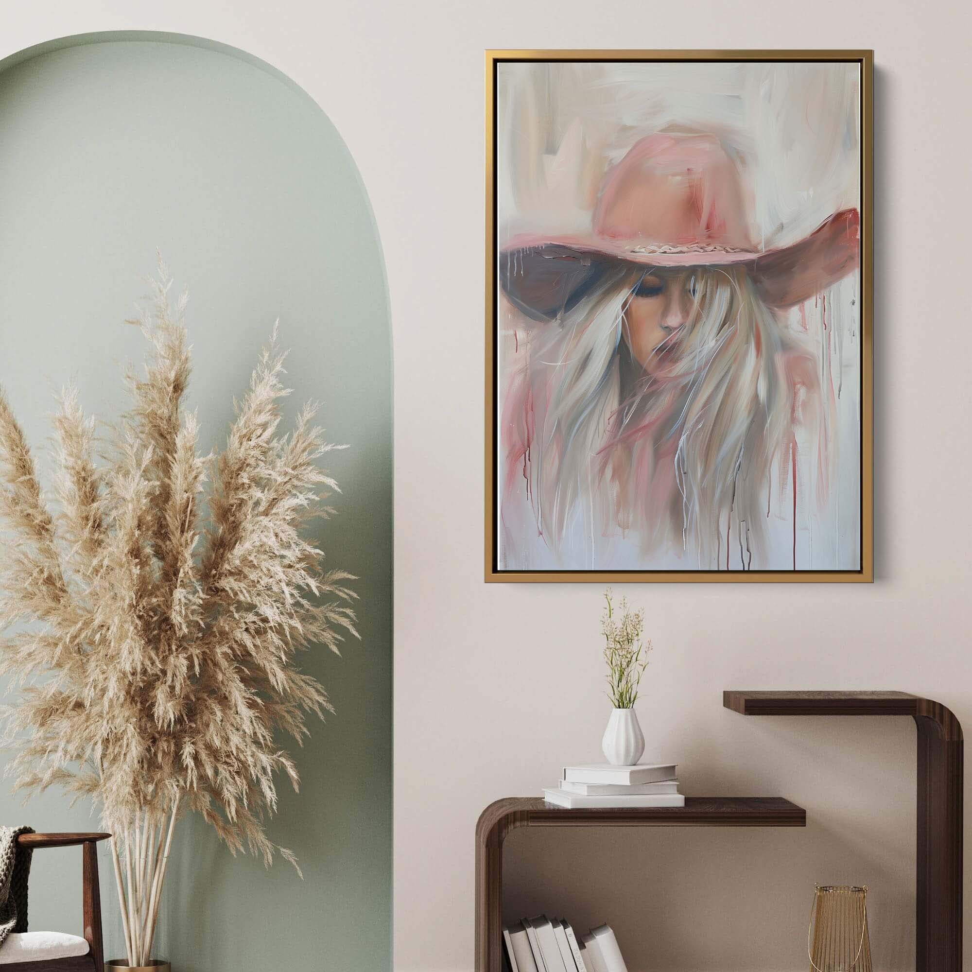 Blush Fall Canvas Print