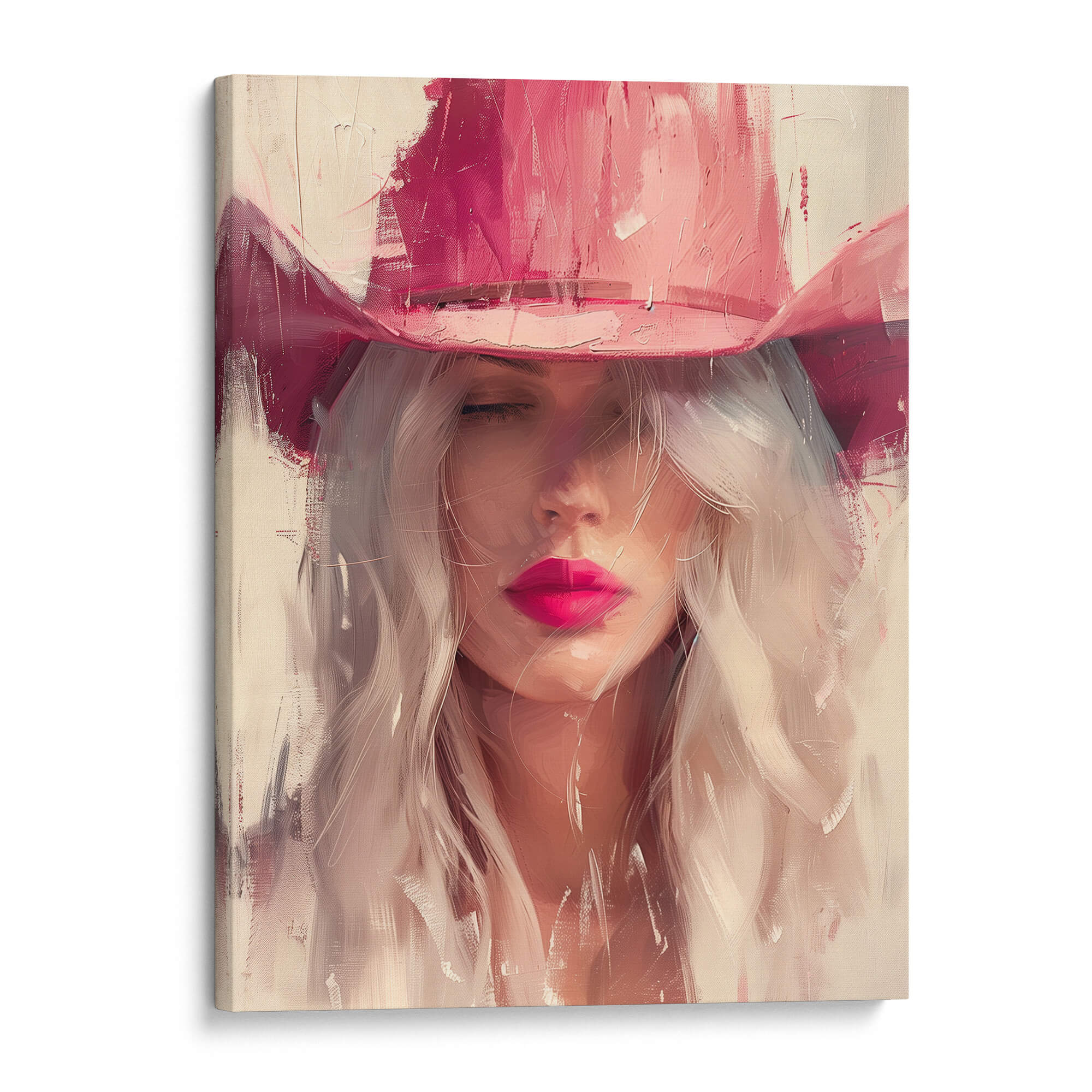 Blush Rodeo Canvas Print