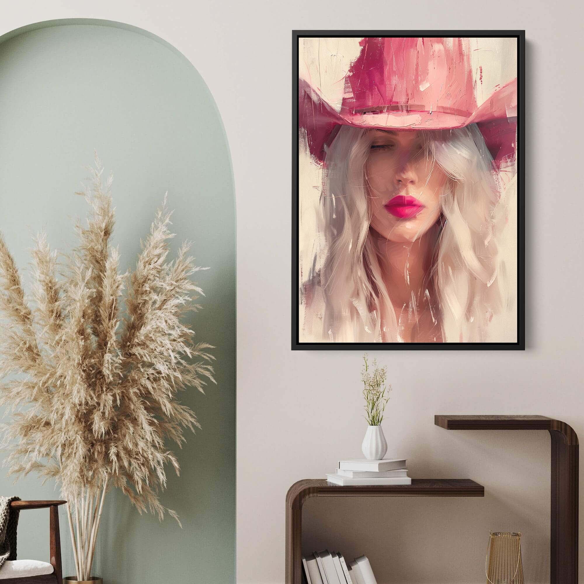 Blush Rodeo Canvas Print