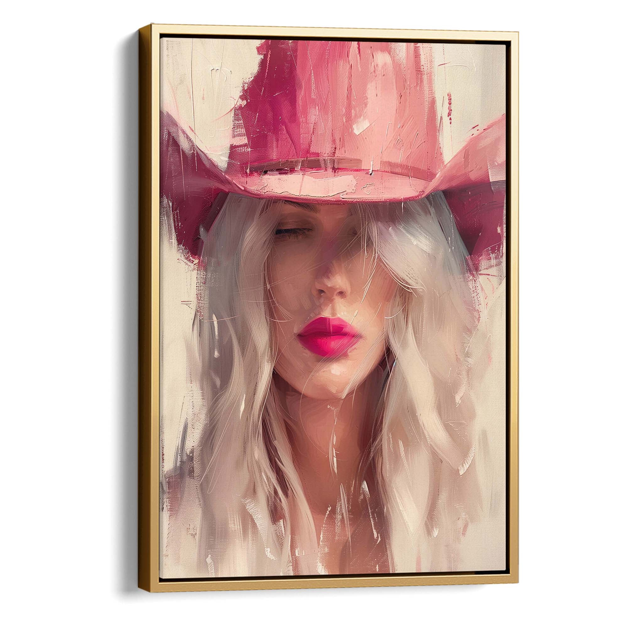 Blush Rodeo Canvas Print