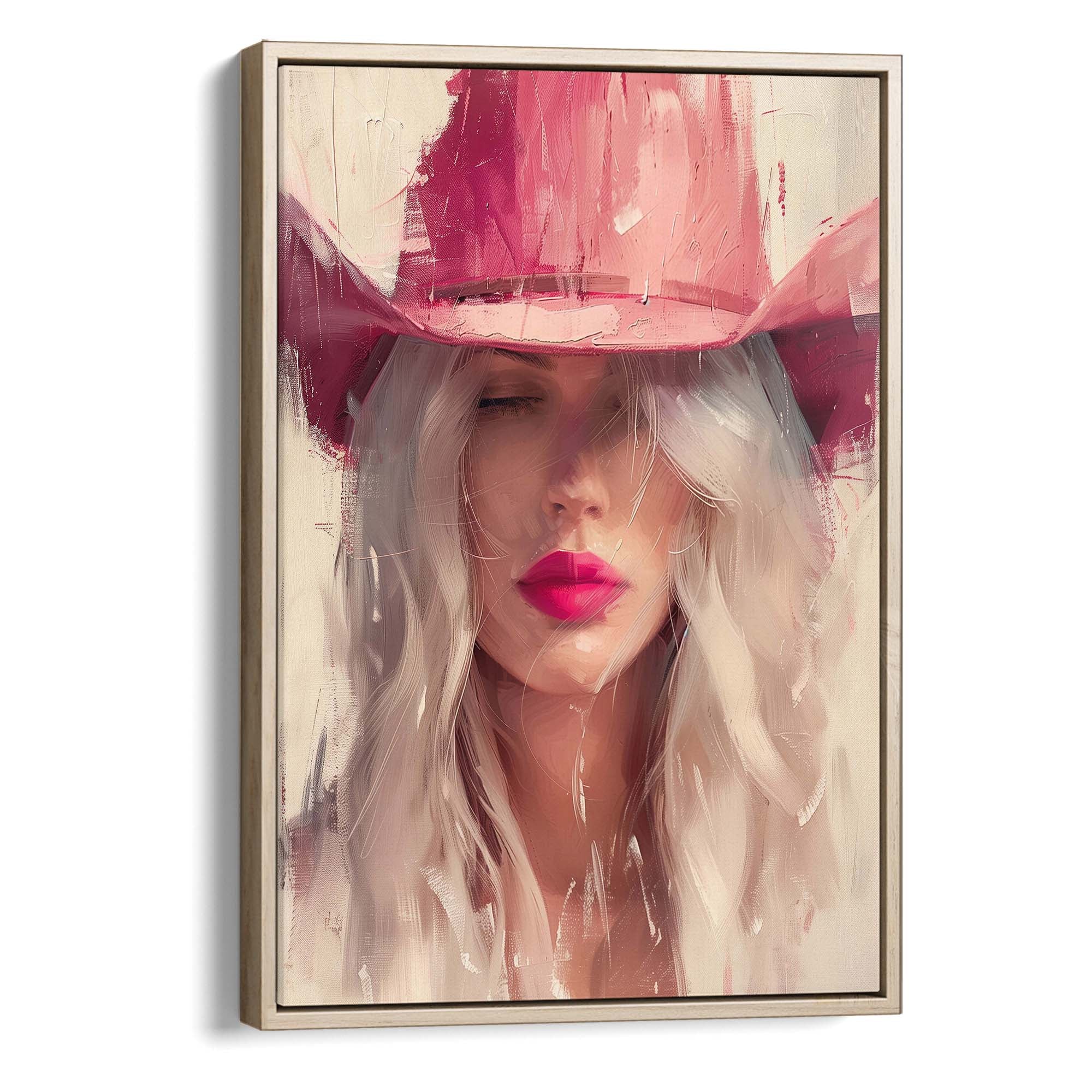 Blush Rodeo Canvas Print