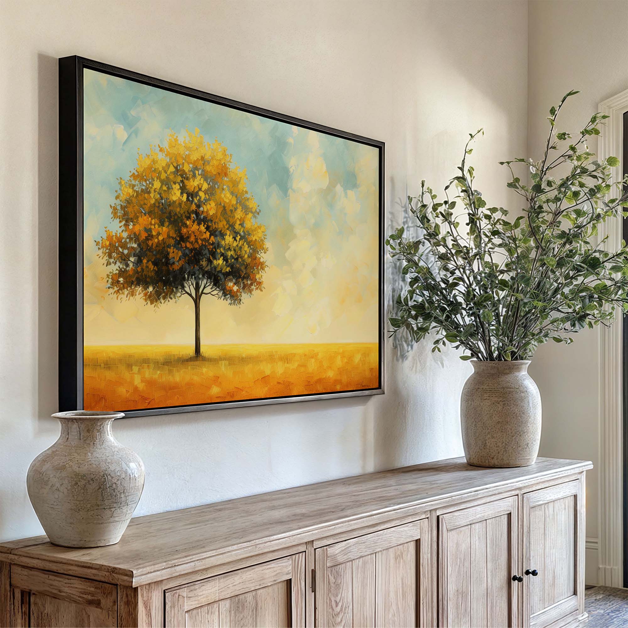 Burnished Horizon Canvas Print