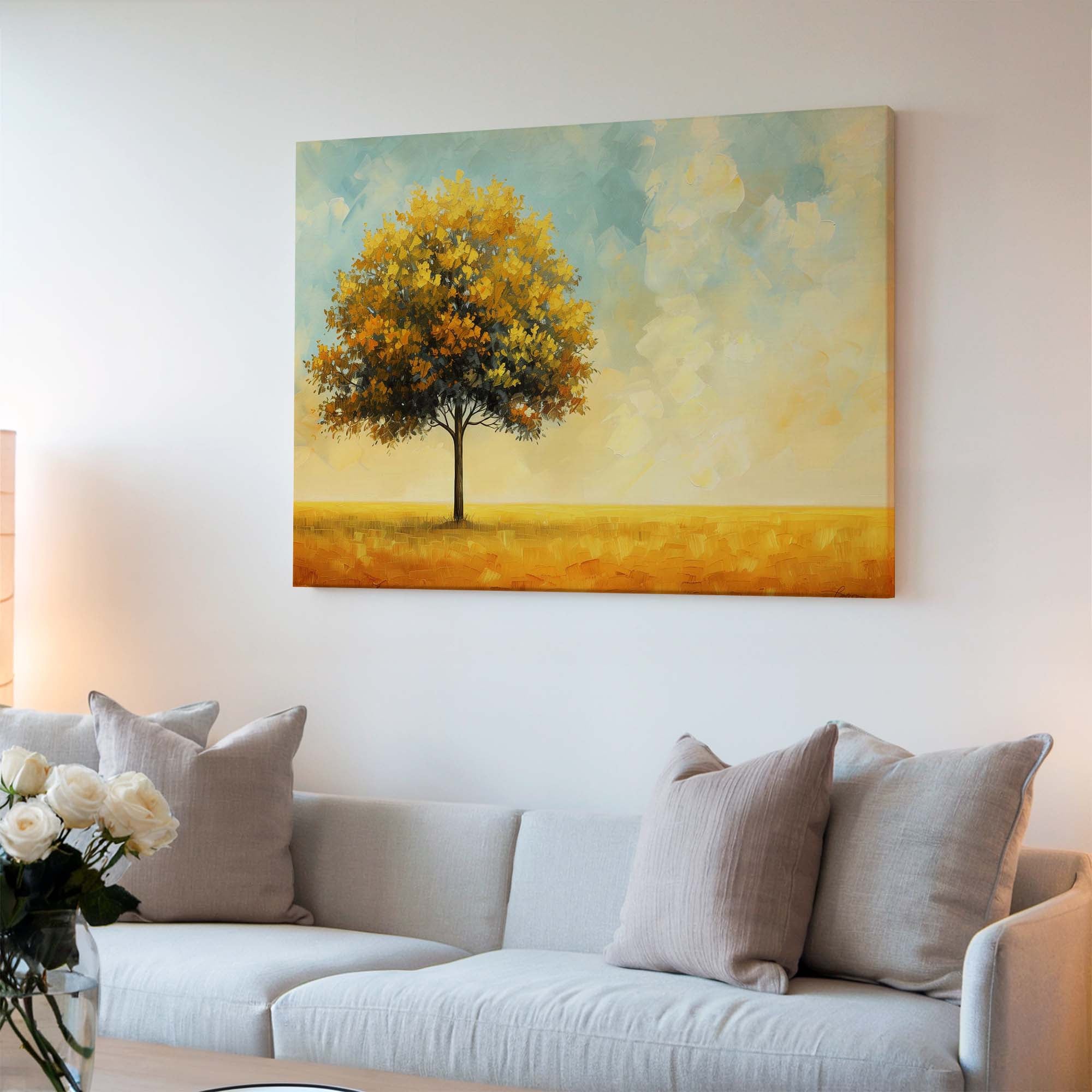 Burnished Horizon Canvas Print