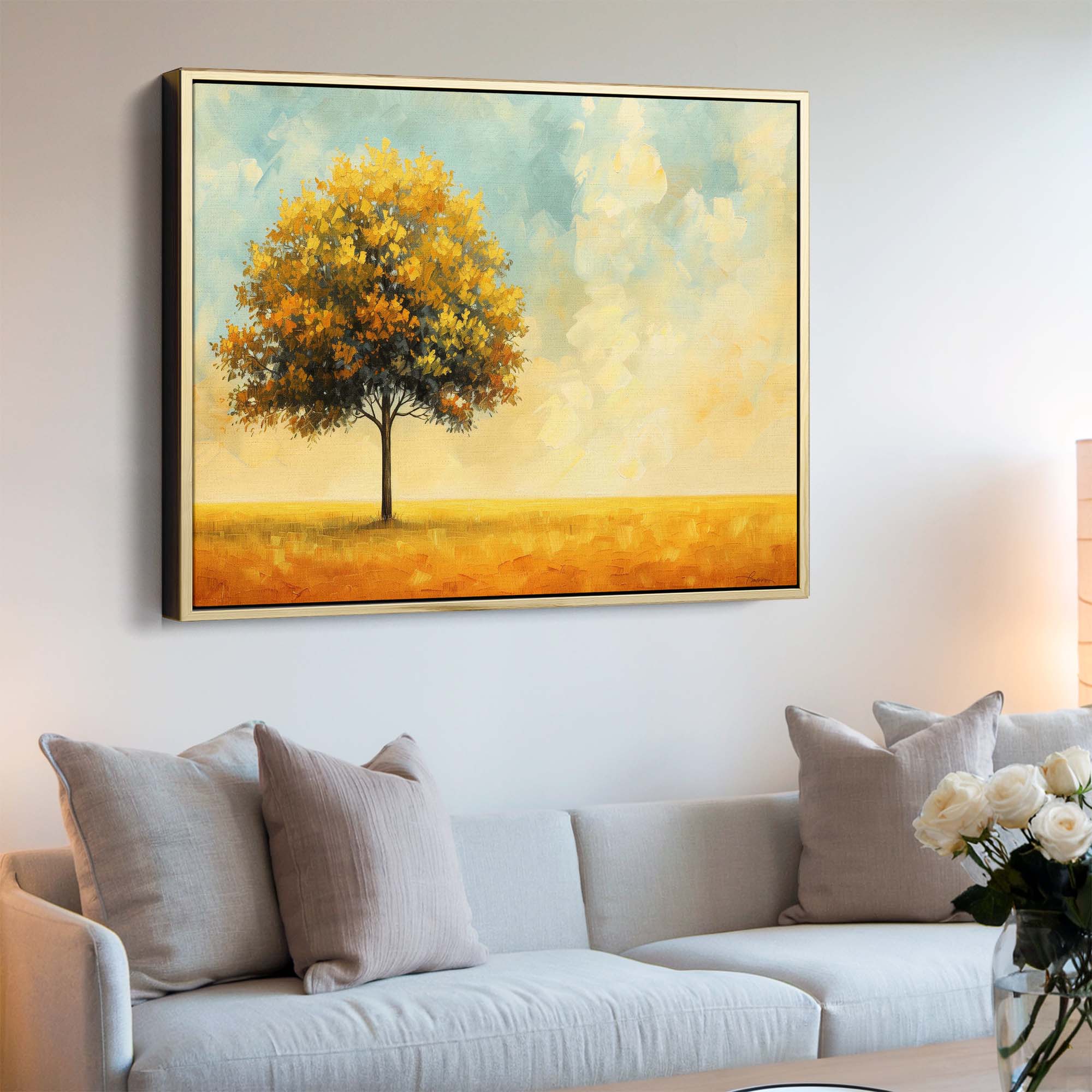 Burnished Horizon Canvas Print