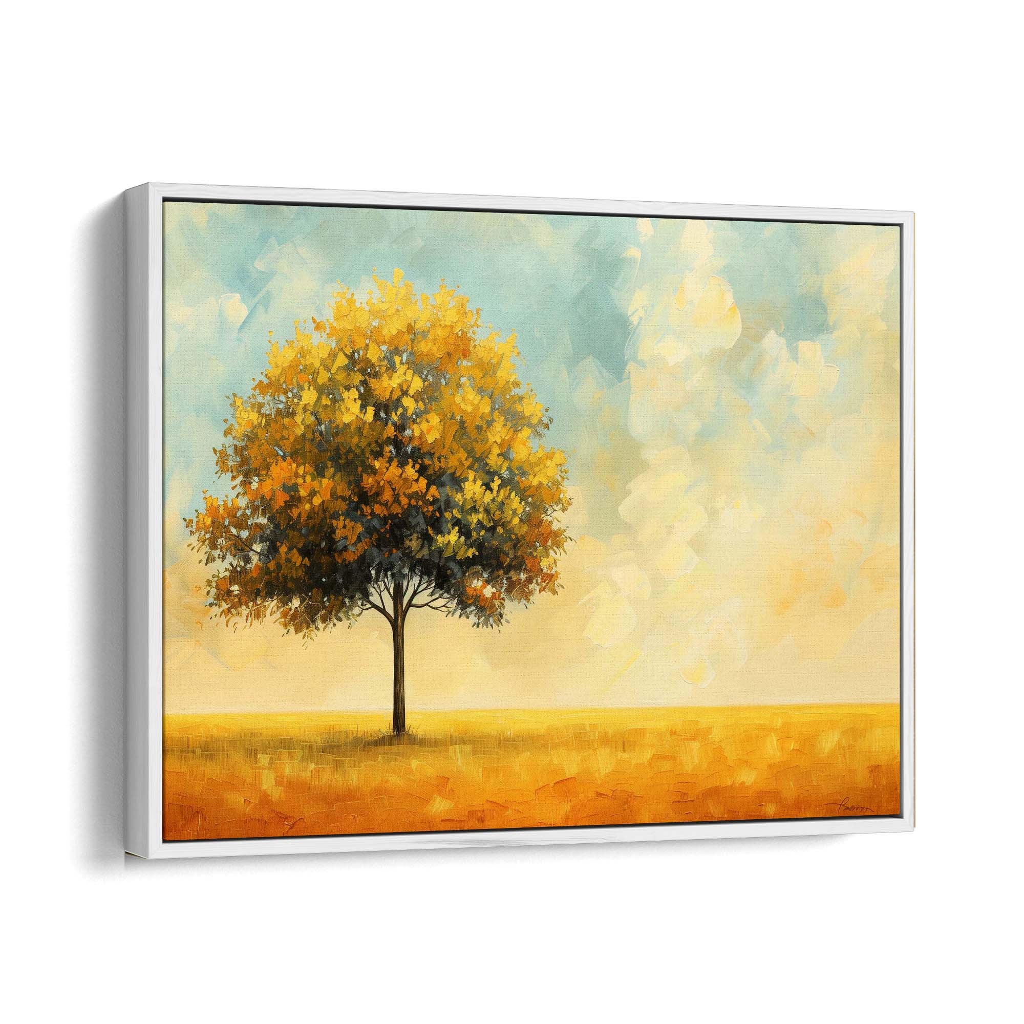 Burnished Horizon Canvas Print