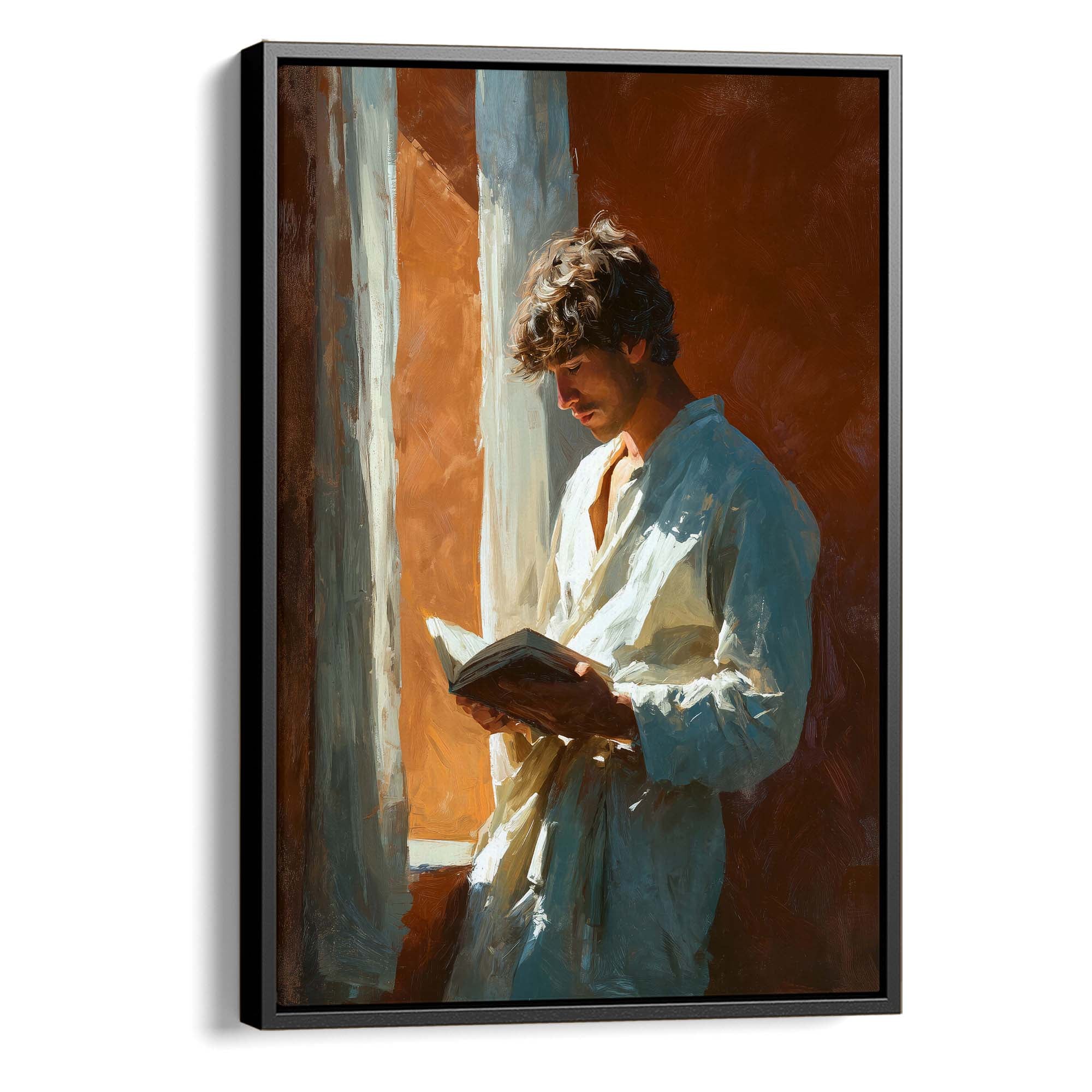 Burnt Sienna Mornings Canvas Print Canvas Art Wildfrog Art