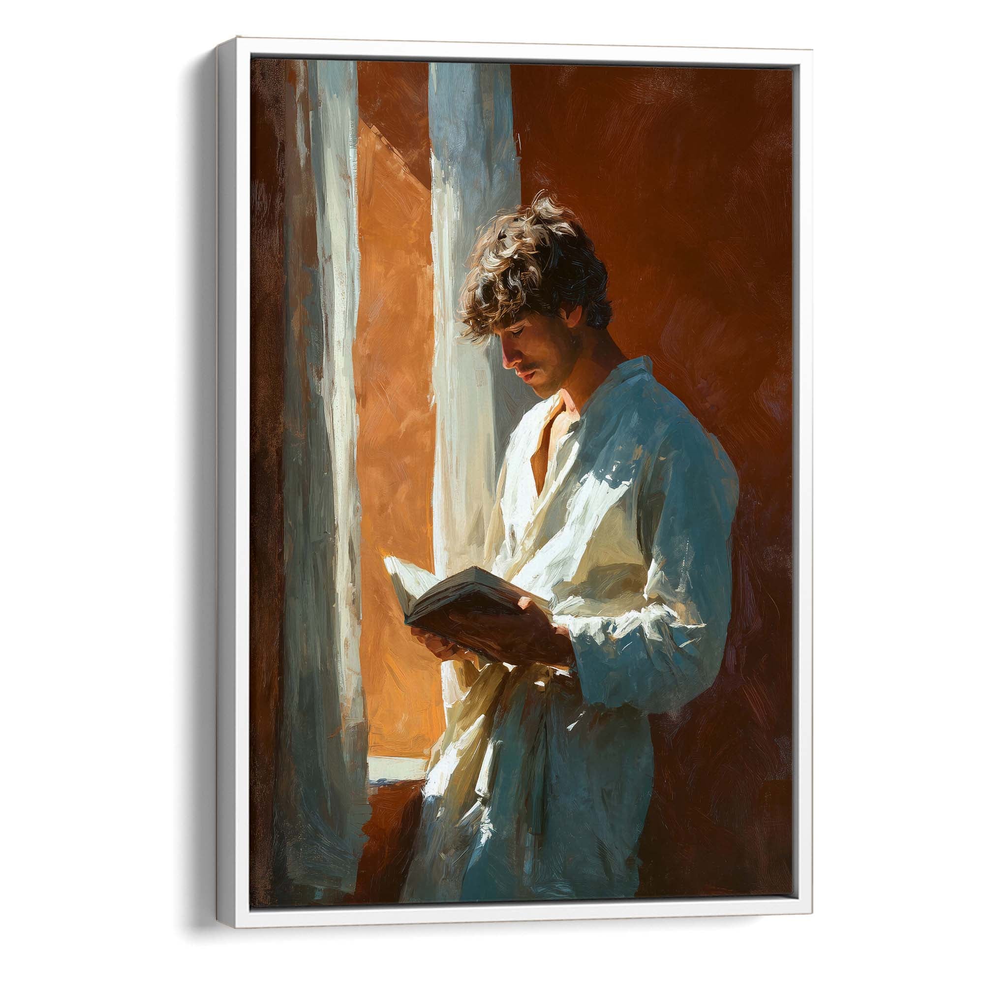 Burnt Sienna Mornings Canvas Print Canvas Art Wildfrog Art