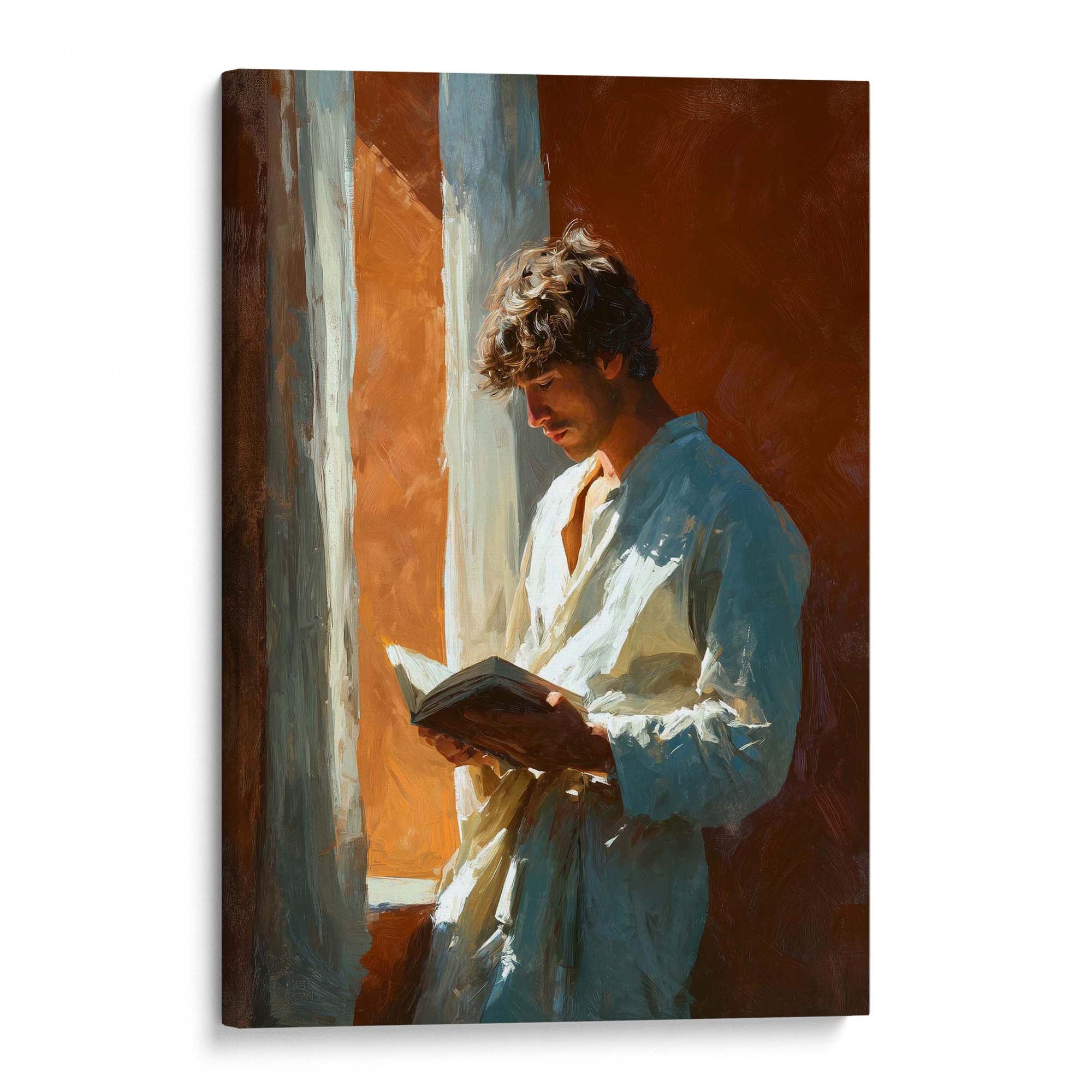 Burnt Sienna Mornings Canvas Print Canvas Art Wildfrog Art