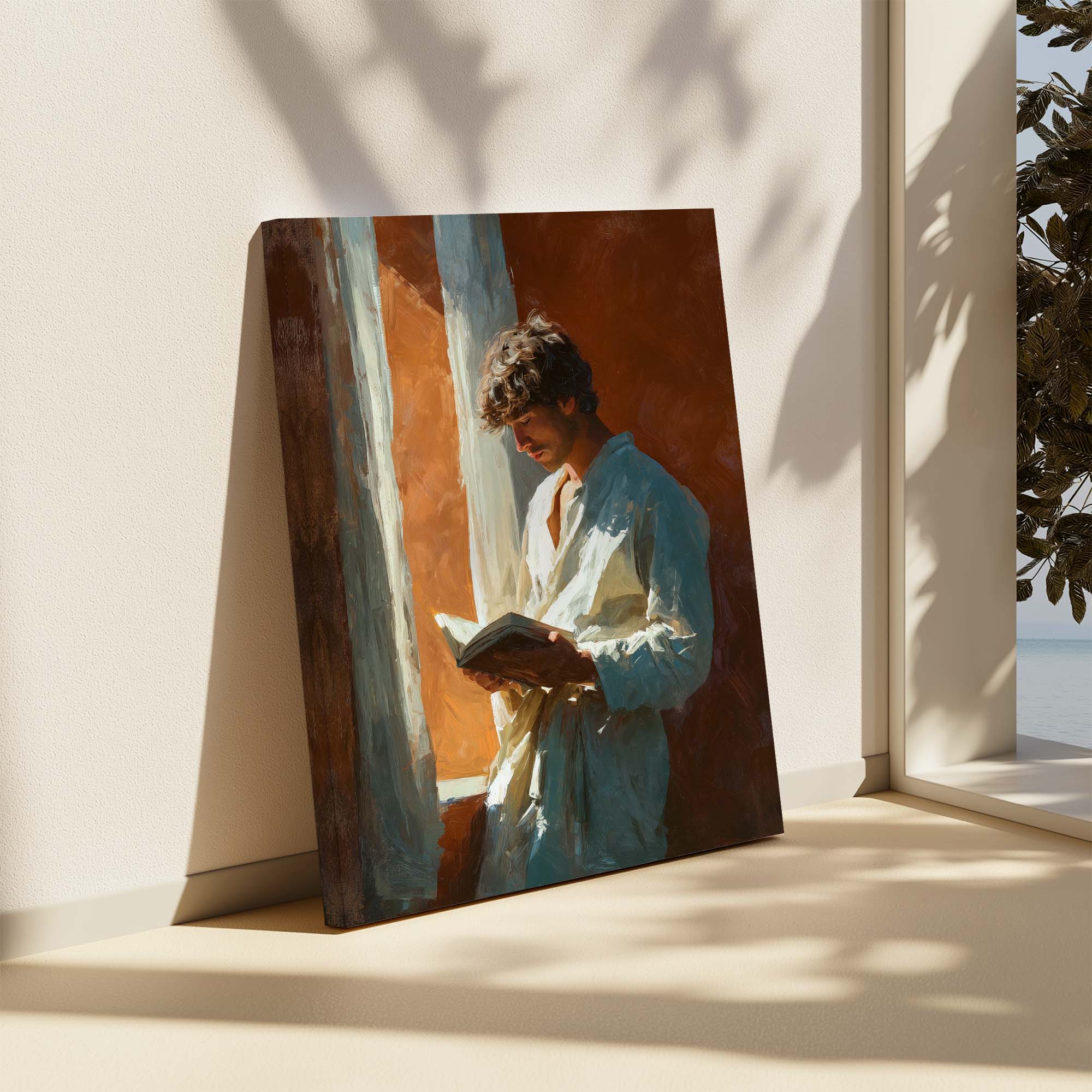 Burnt Sienna Mornings Canvas Print Canvas Art Wildfrog Art