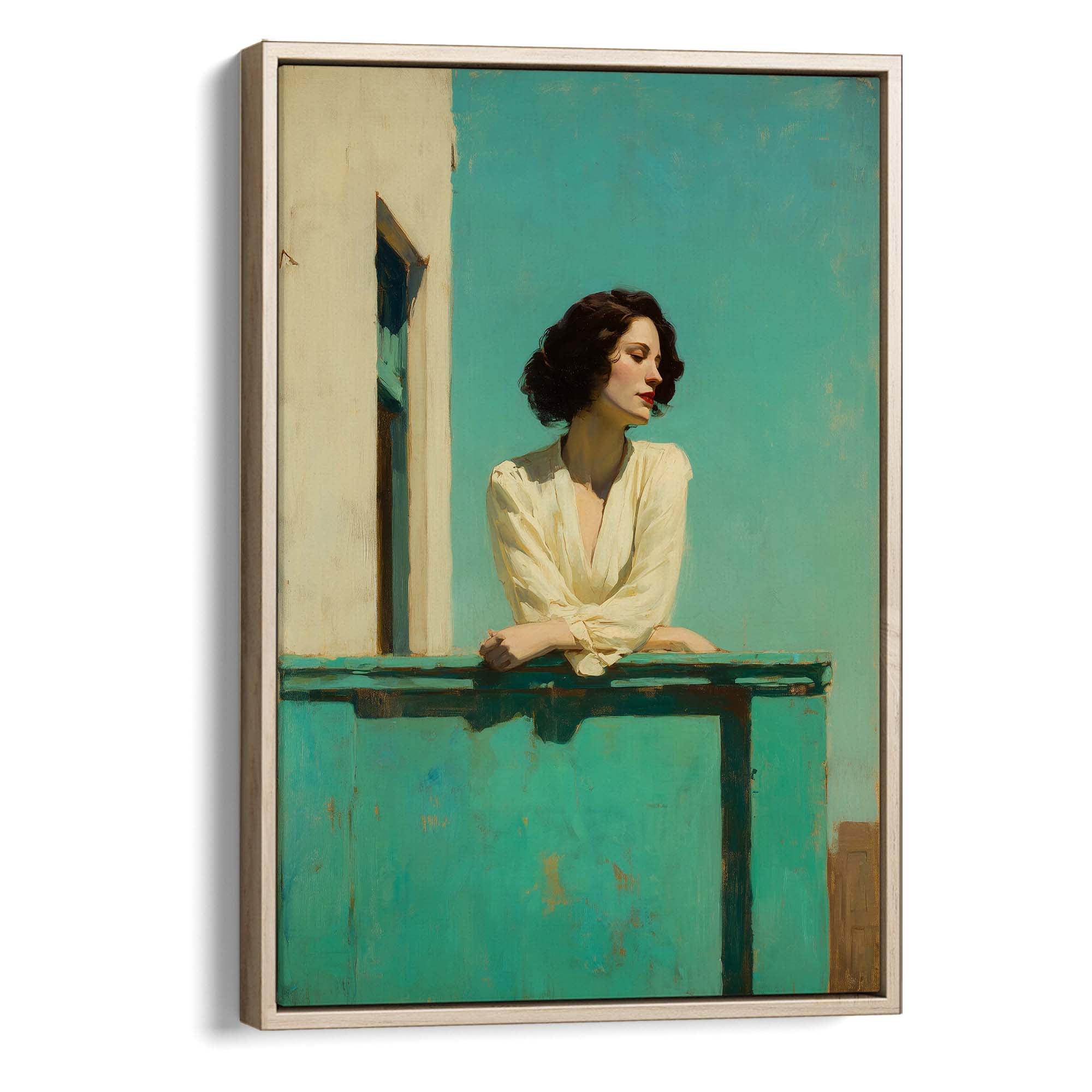 Calm Gaze No1 Canvas Print Canvas Art Wildfrog Art