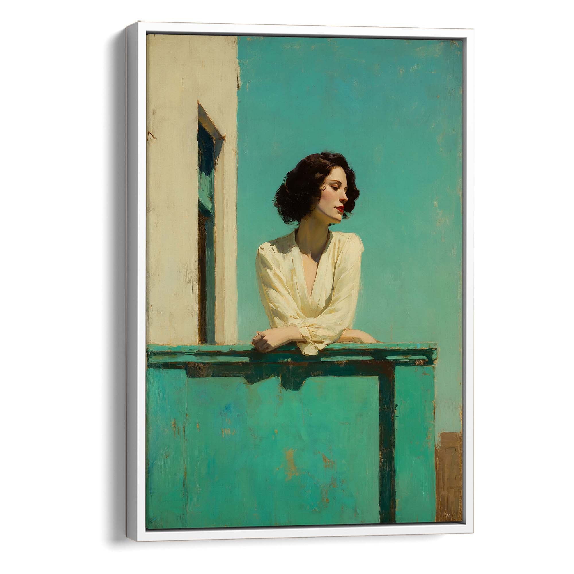 Calm Gaze No1 Canvas Print Canvas Art Wildfrog Art
