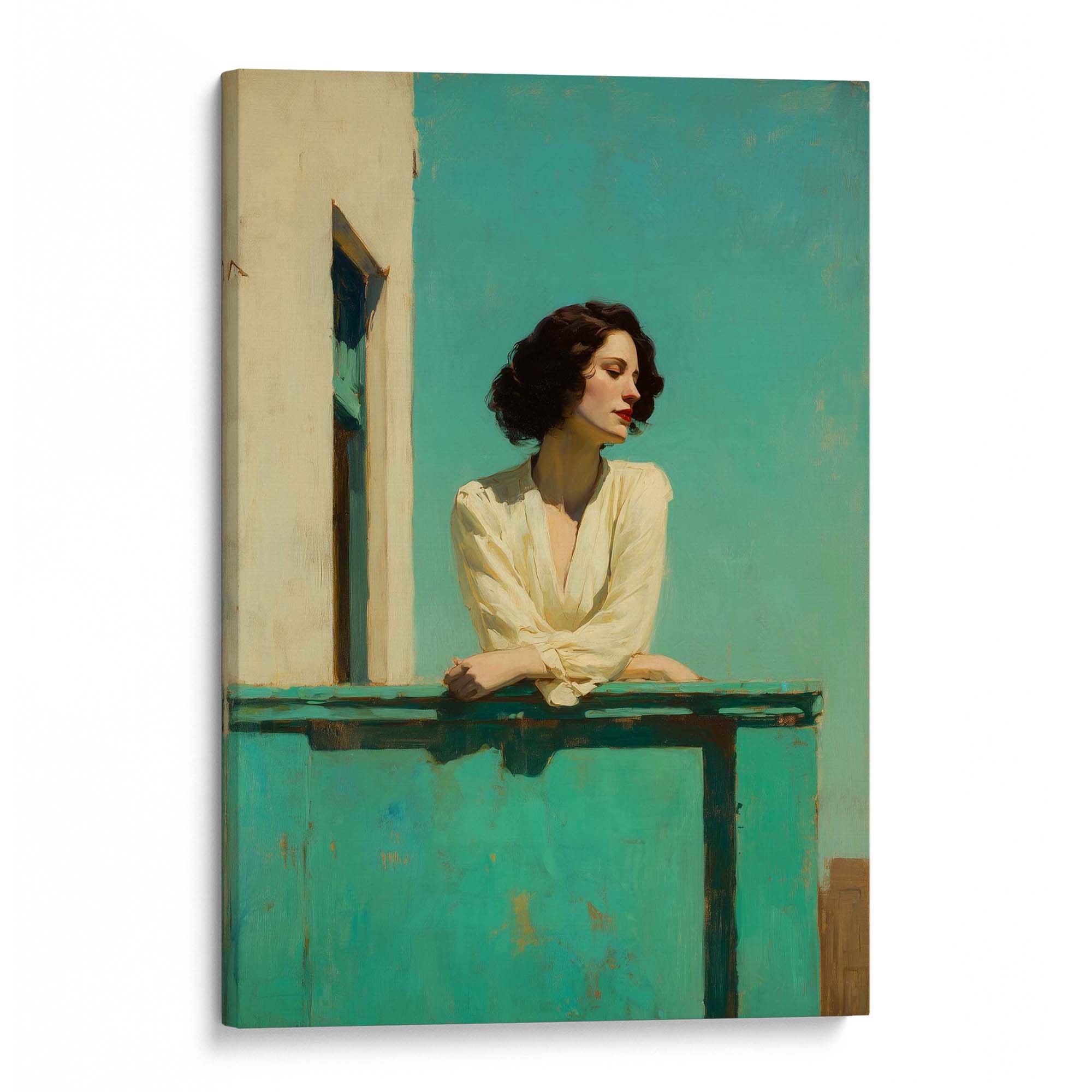 Calm Gaze No1 Canvas Print Canvas Art Wildfrog Art