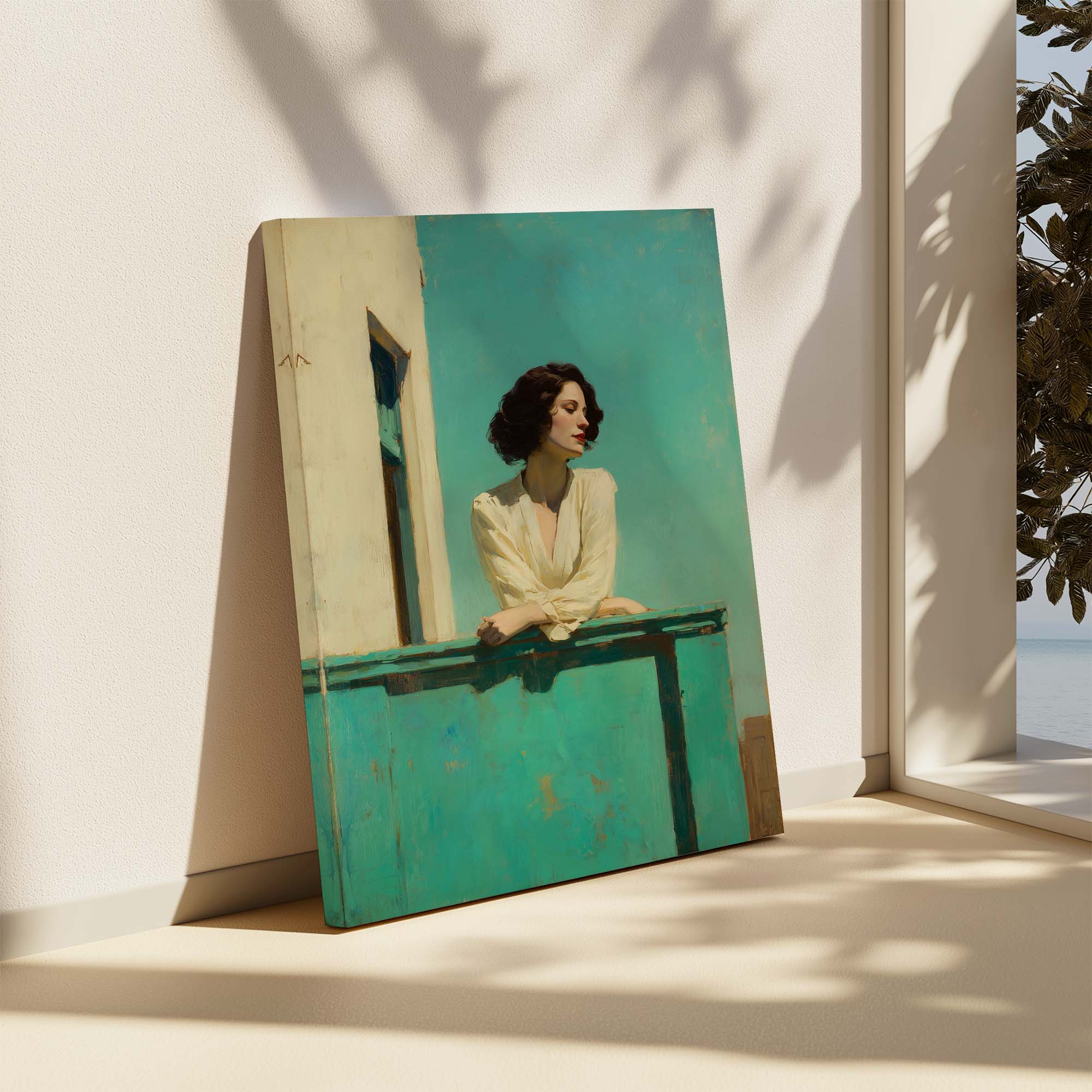 Calm Gaze No1 Canvas Print Canvas Art Wildfrog Art