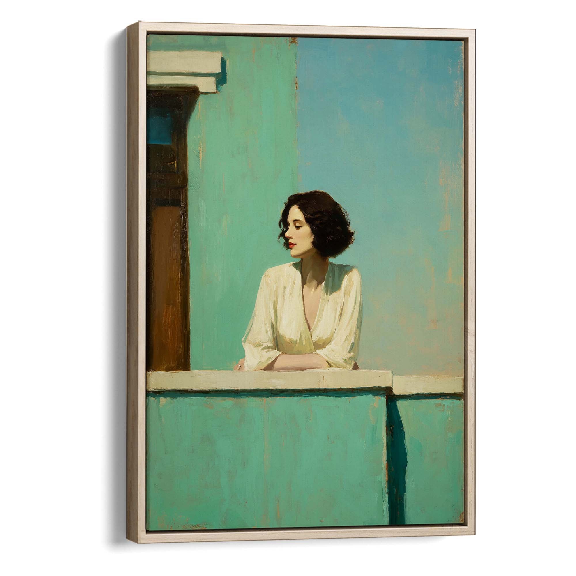 Calm Gaze No2 Canvas Print Canvas Art Wildfrog Art