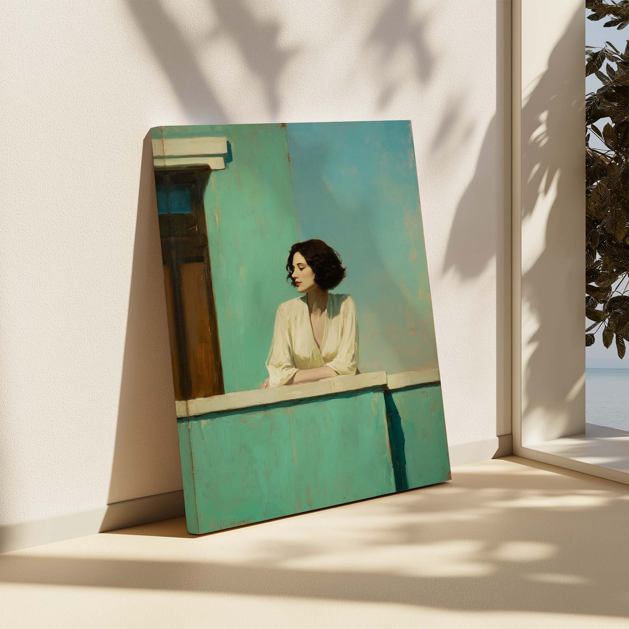 Calm Gaze No2 Canvas Print Canvas Art Wildfrog Art