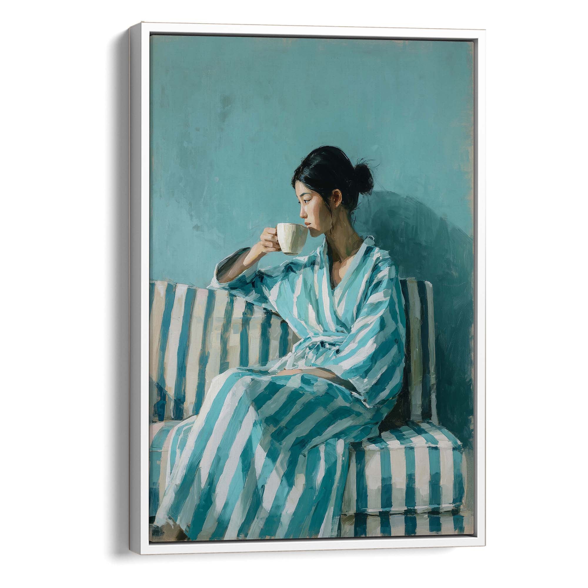 Coffee Rituals Canvas Print Canvas Art Wildfrog Art