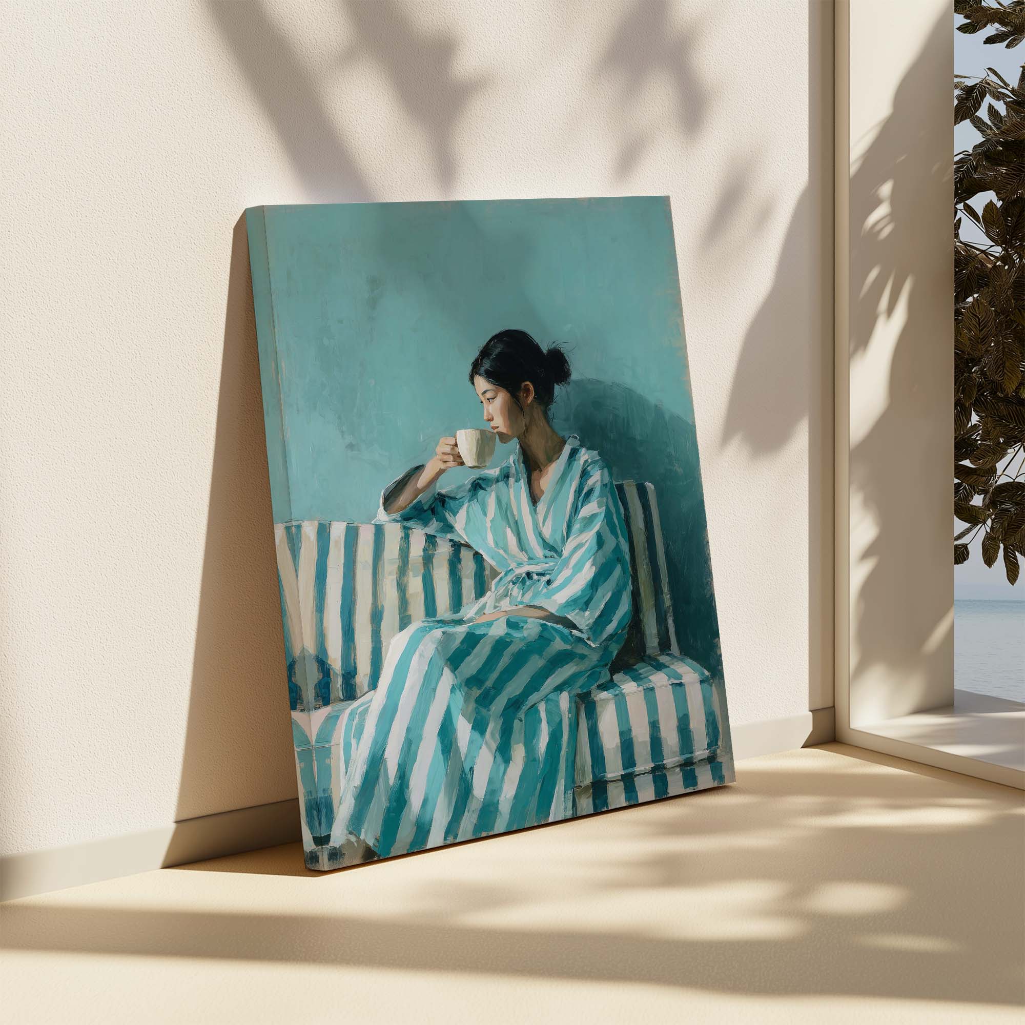 Coffee Rituals Canvas Print Canvas Art Wildfrog Art