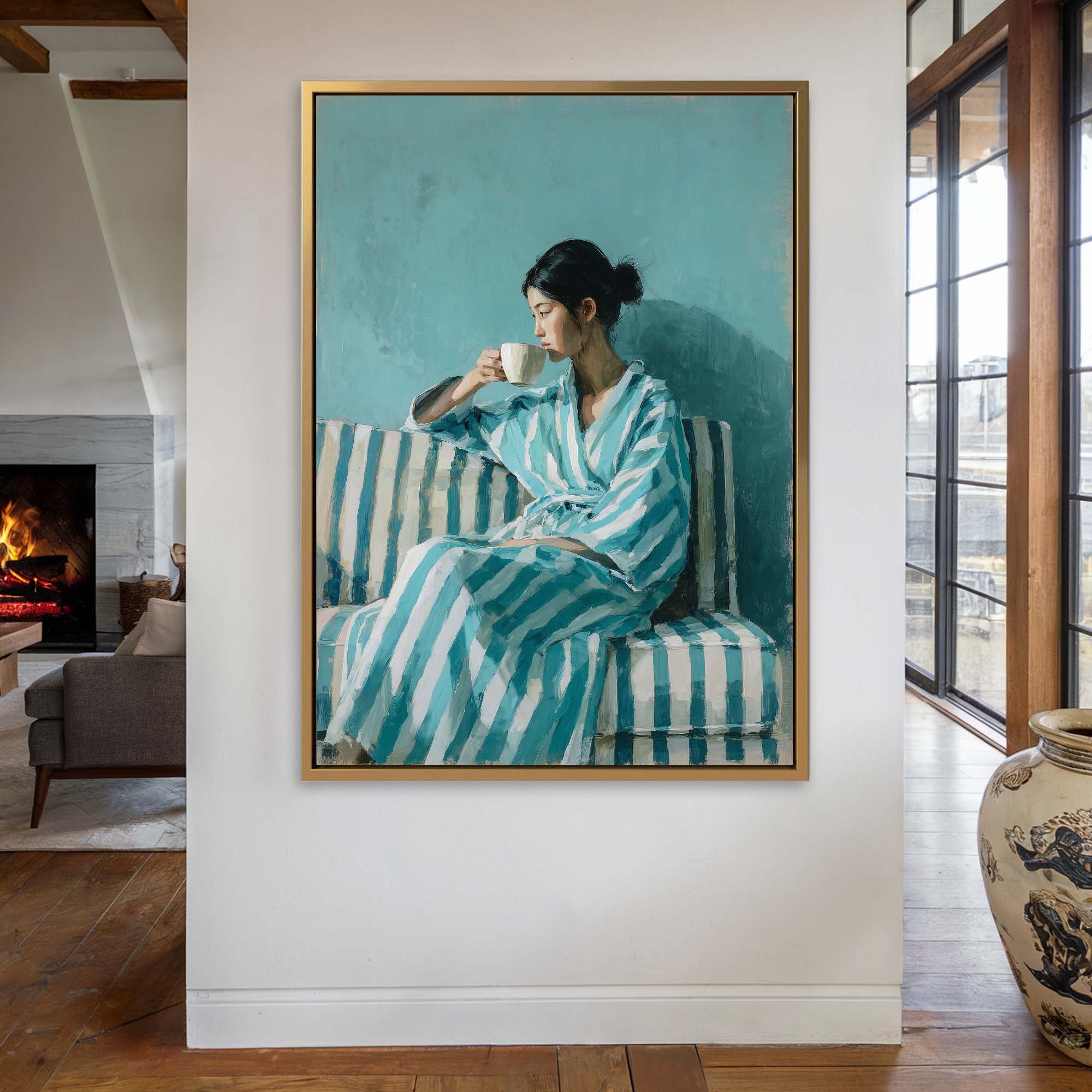 Coffee Rituals Canvas Print Canvas Art Wildfrog Art