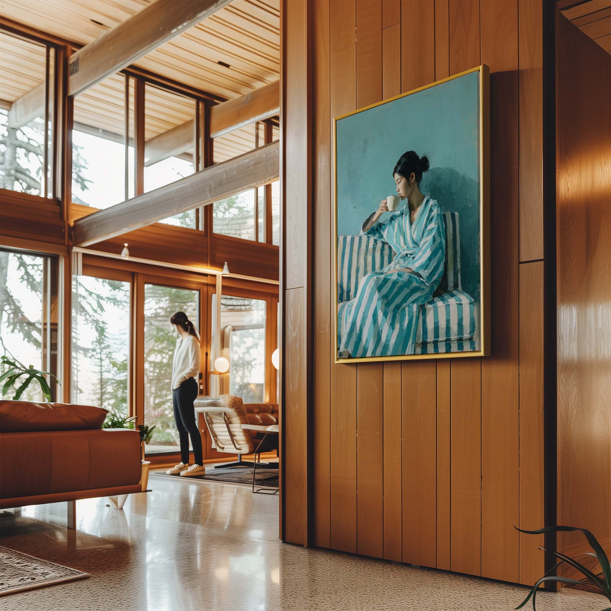 Coffee Rituals Canvas Print Canvas Art Wildfrog Art