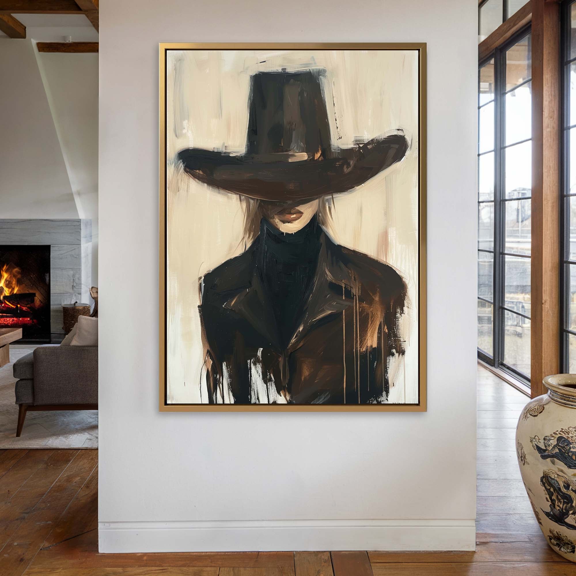 Cowgirl Coat Canvas Print Canvas Art Wildfrog Art