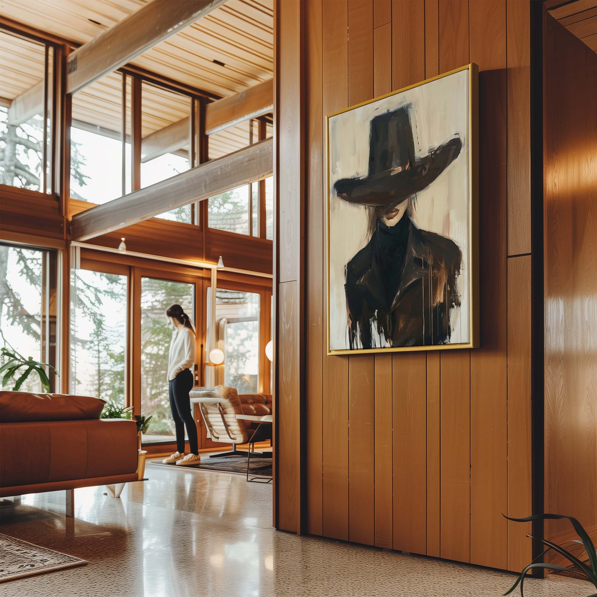 Cowgirl Coat Canvas Print Canvas Art Wildfrog Art