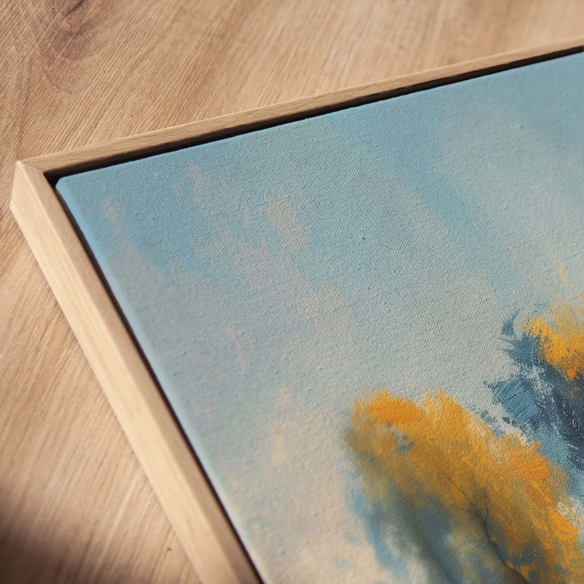 Crisp Meadow Light Canvas Print