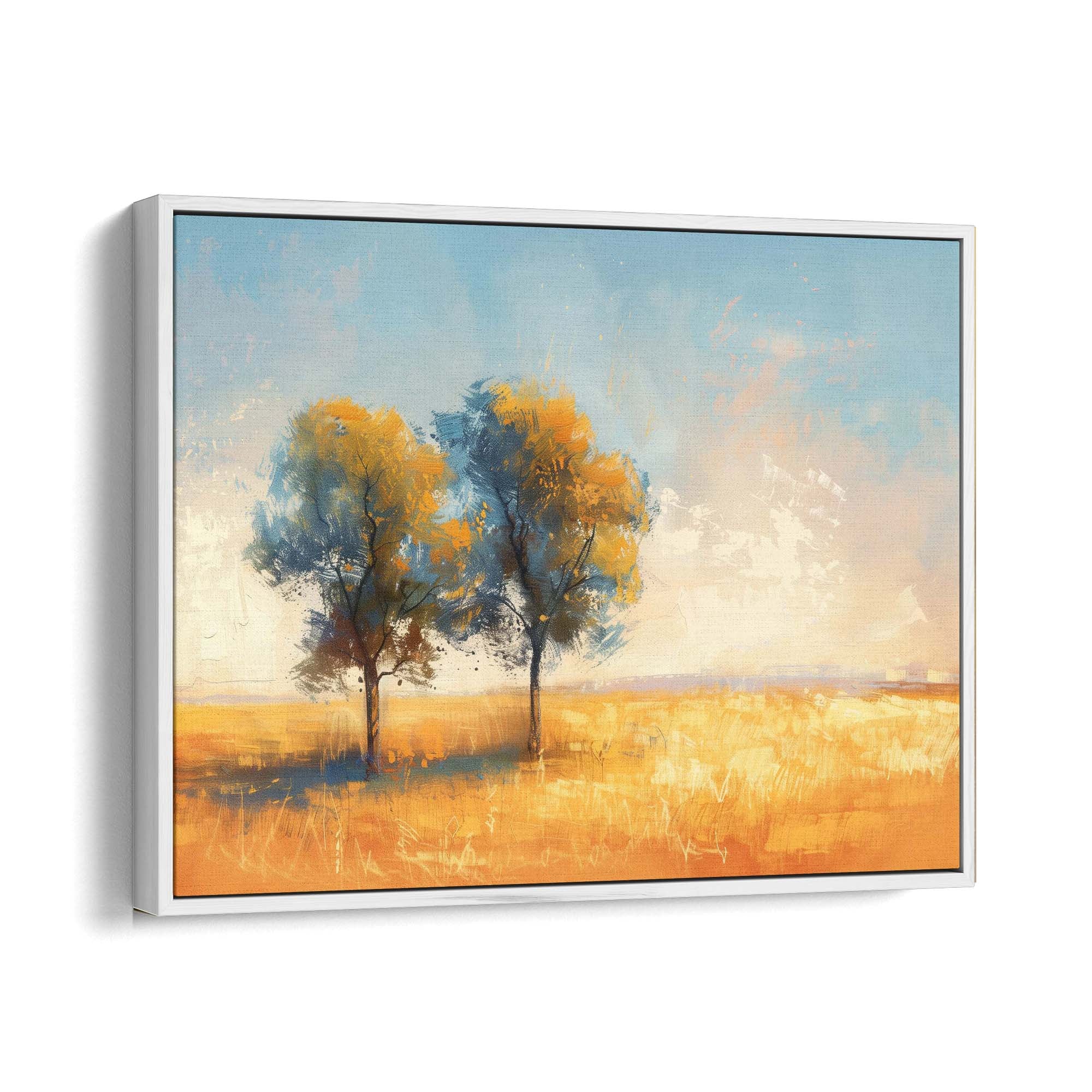 Crisp Meadow Light Canvas Print