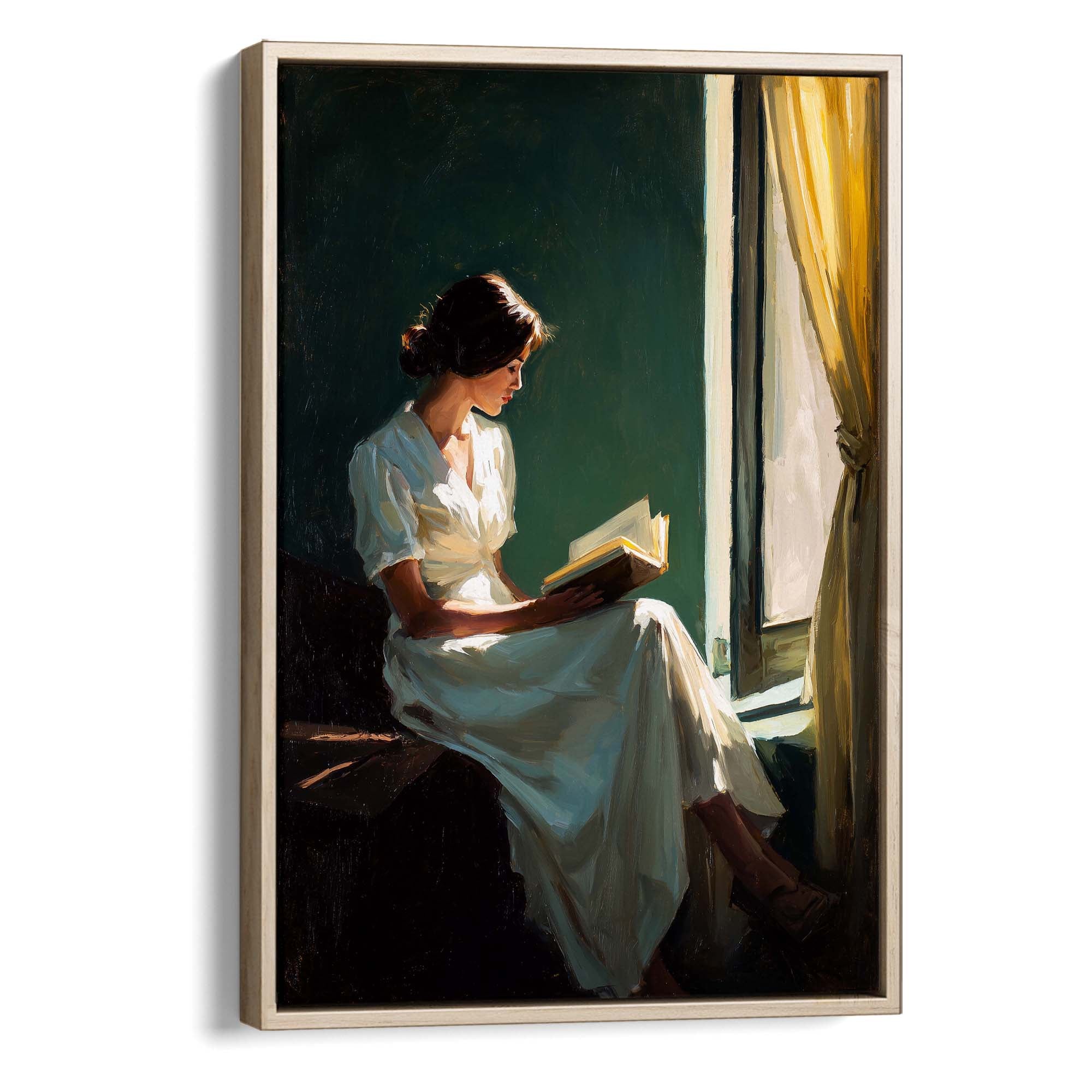 Curtain Quiet Canvas Print Canvas Art Wildfrog Art