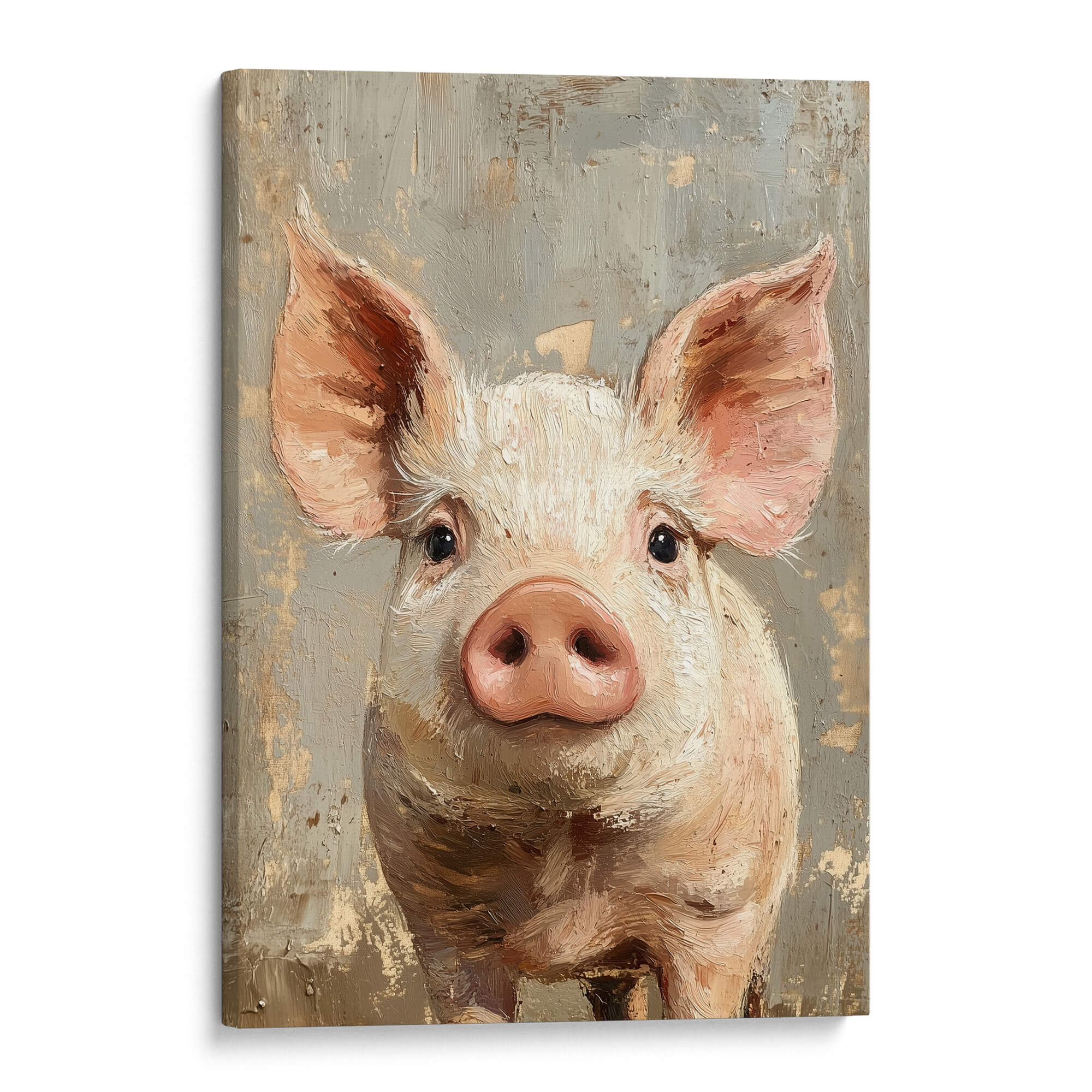 Cute Piglet Canvas Print