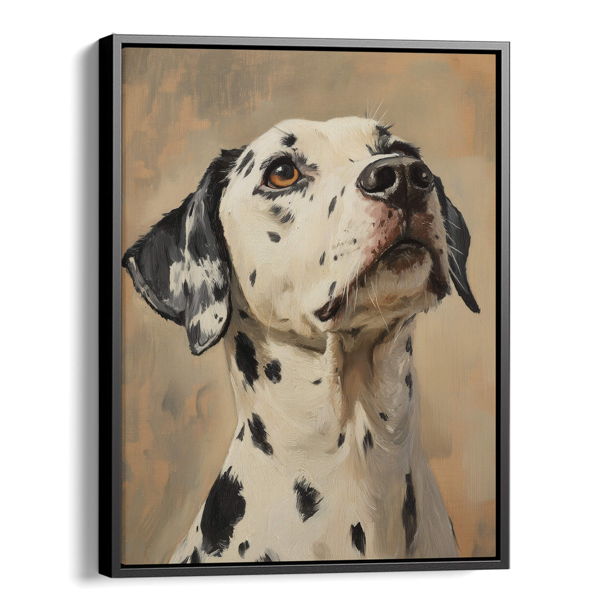 Dalmatian Portrait Canvas Print Canvas Art Wildfrog Art