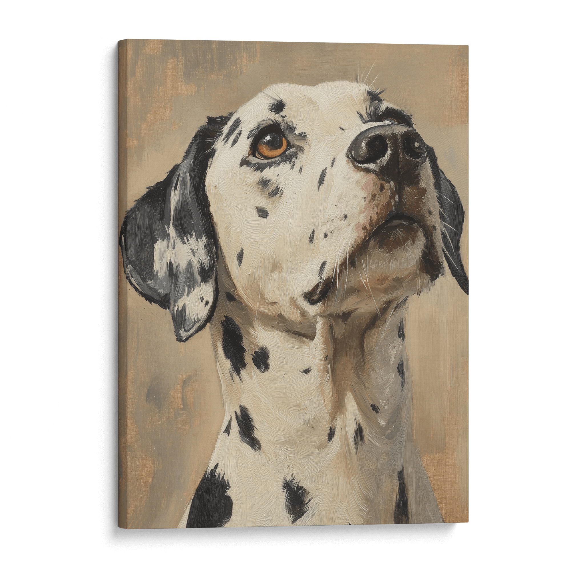 Dalmatian Portrait Canvas Print Canvas Art Wildfrog Art