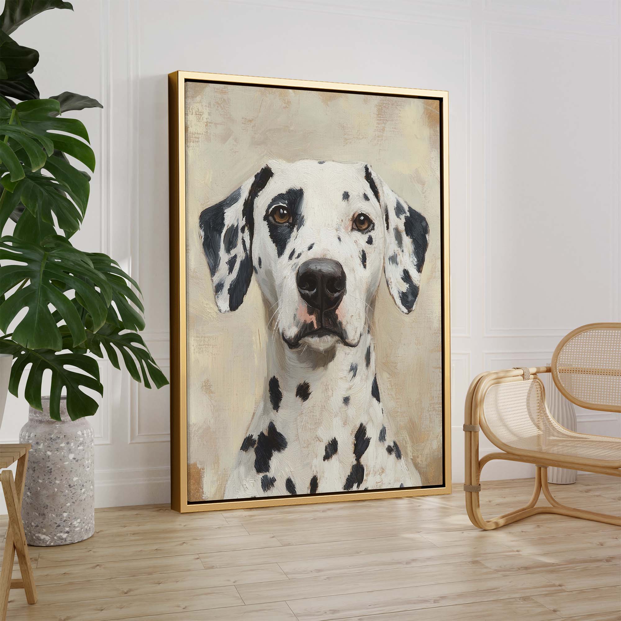Dalmatian No2 Canvas Print Canvas Art Wildfrog Art