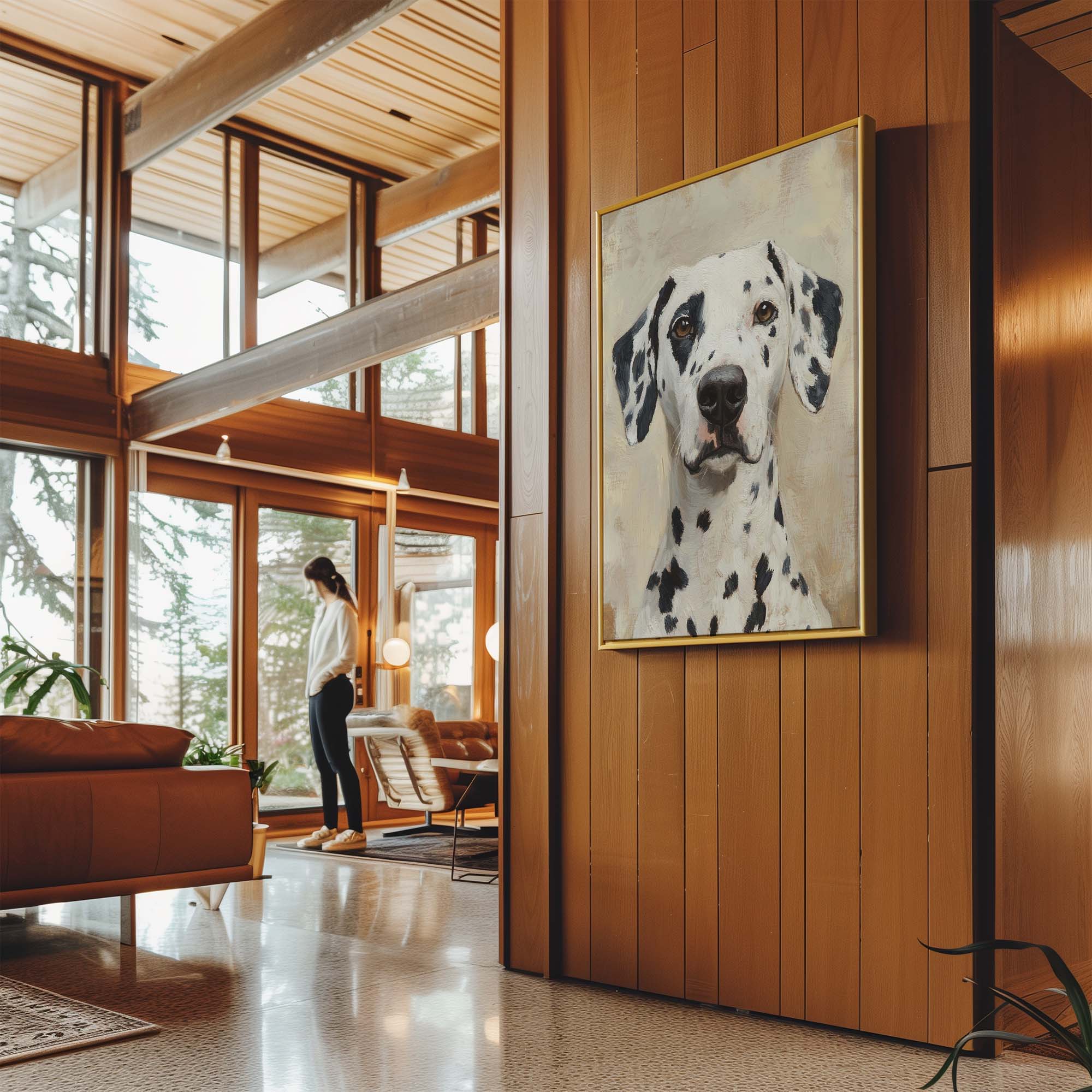 Dalmatian No2 Canvas Print Canvas Art Wildfrog Art