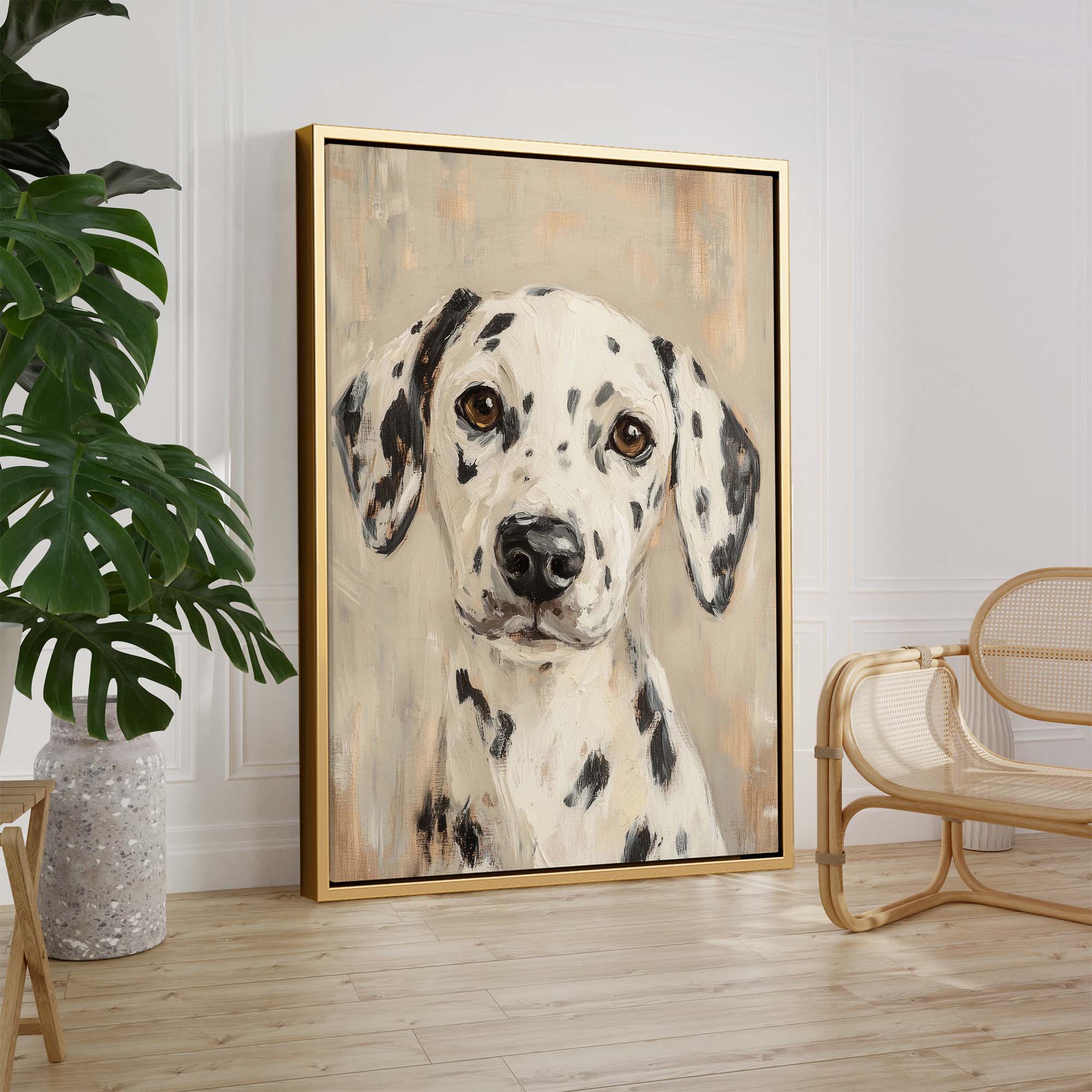 Dalmatian No4 Canvas Print Canvas Art Wildfrog Art