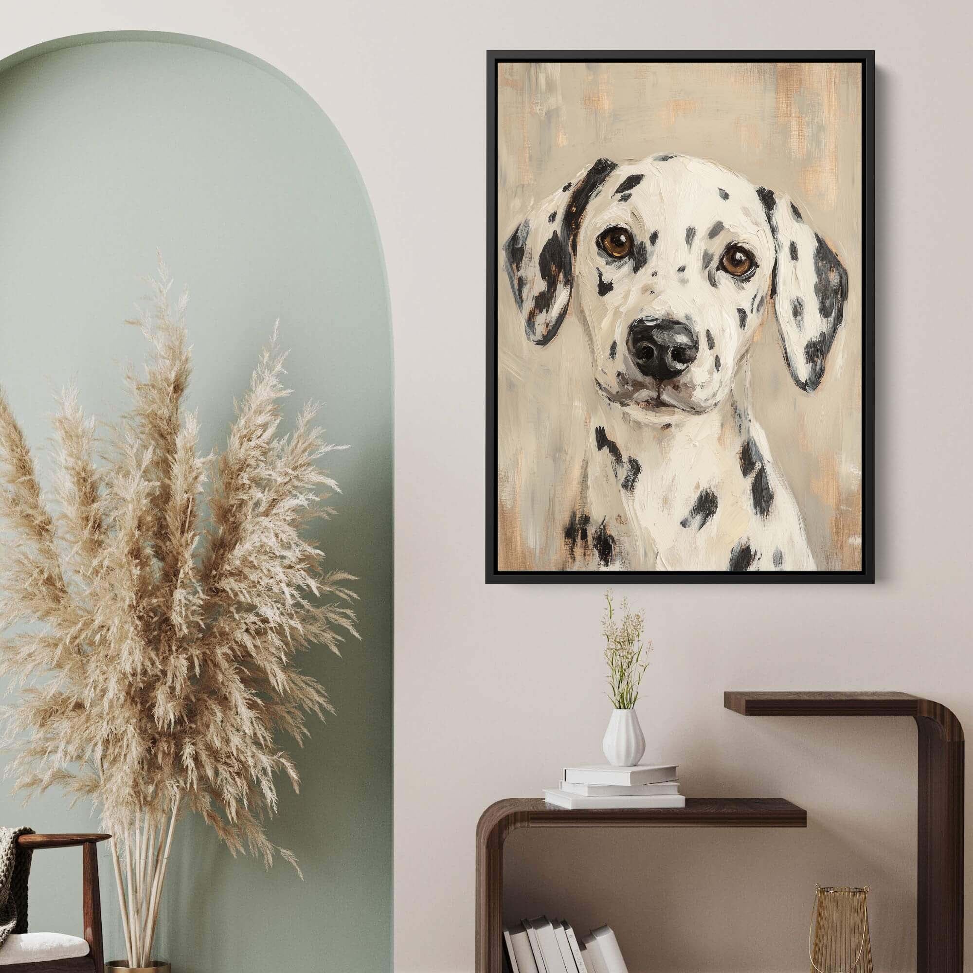 Dalmatian No4 Canvas Print Canvas Art Wildfrog Art