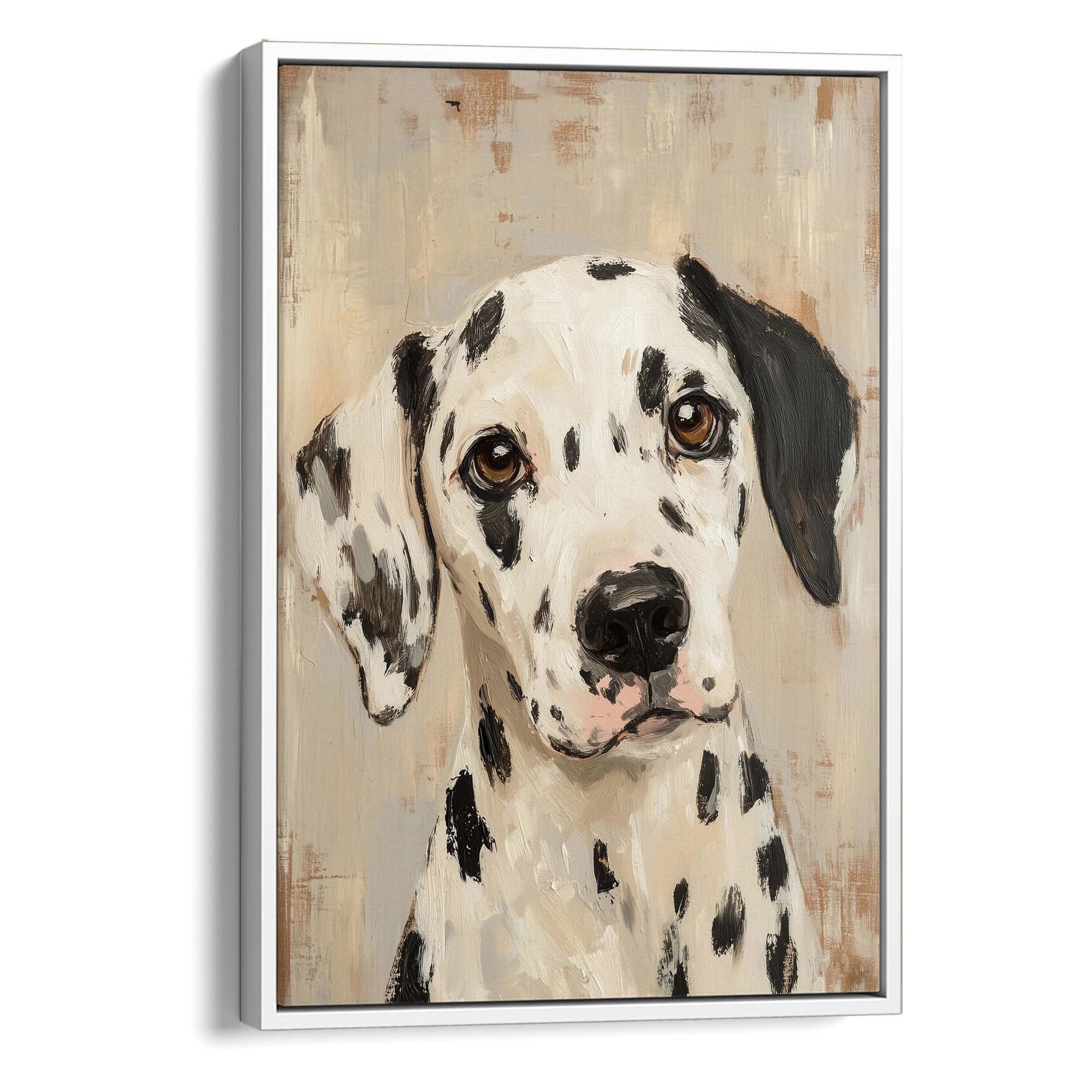 Dalmatian No5 Canvas Print Canvas Art Wildfrog Art