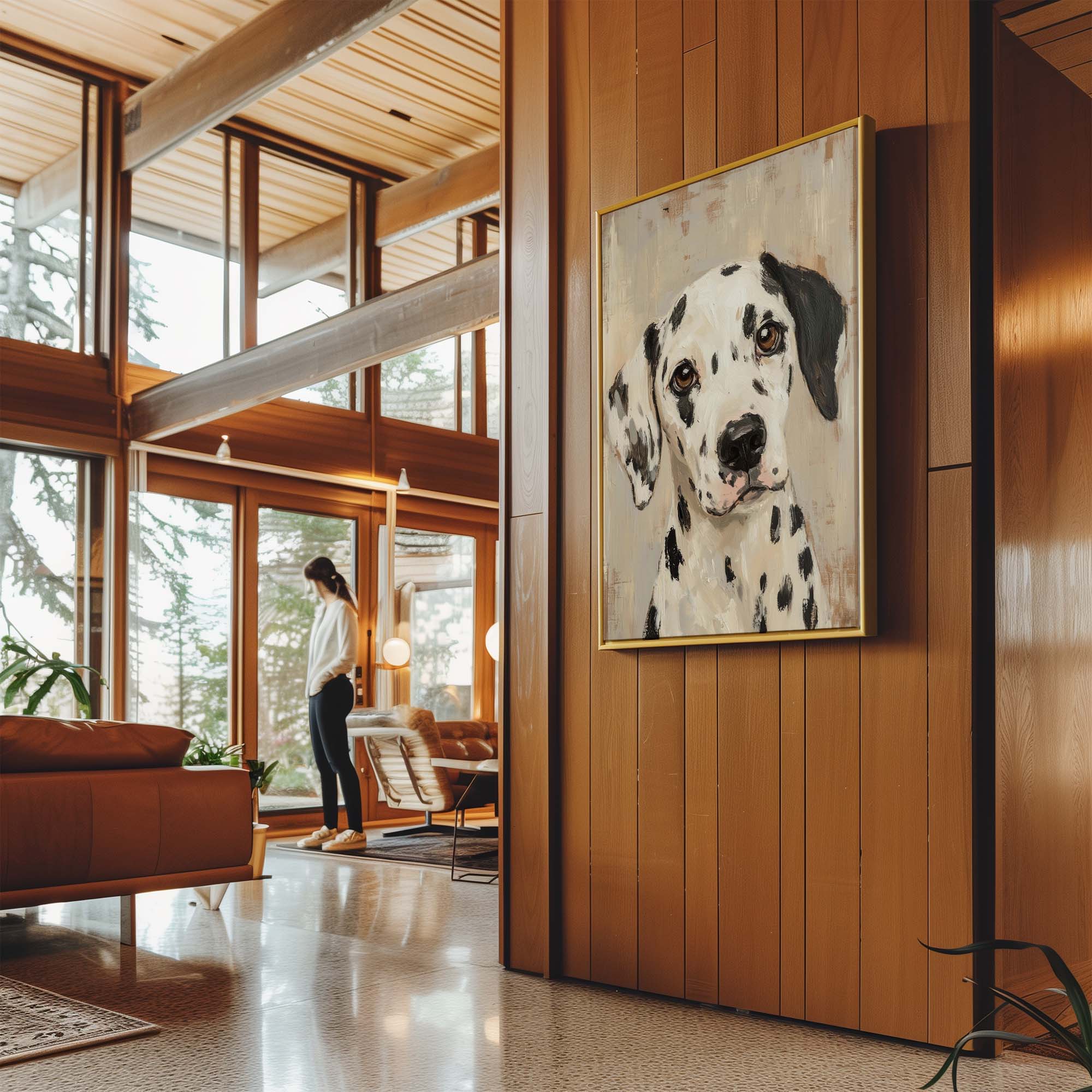 Dalmatian No5 Canvas Print Canvas Art Wildfrog Art