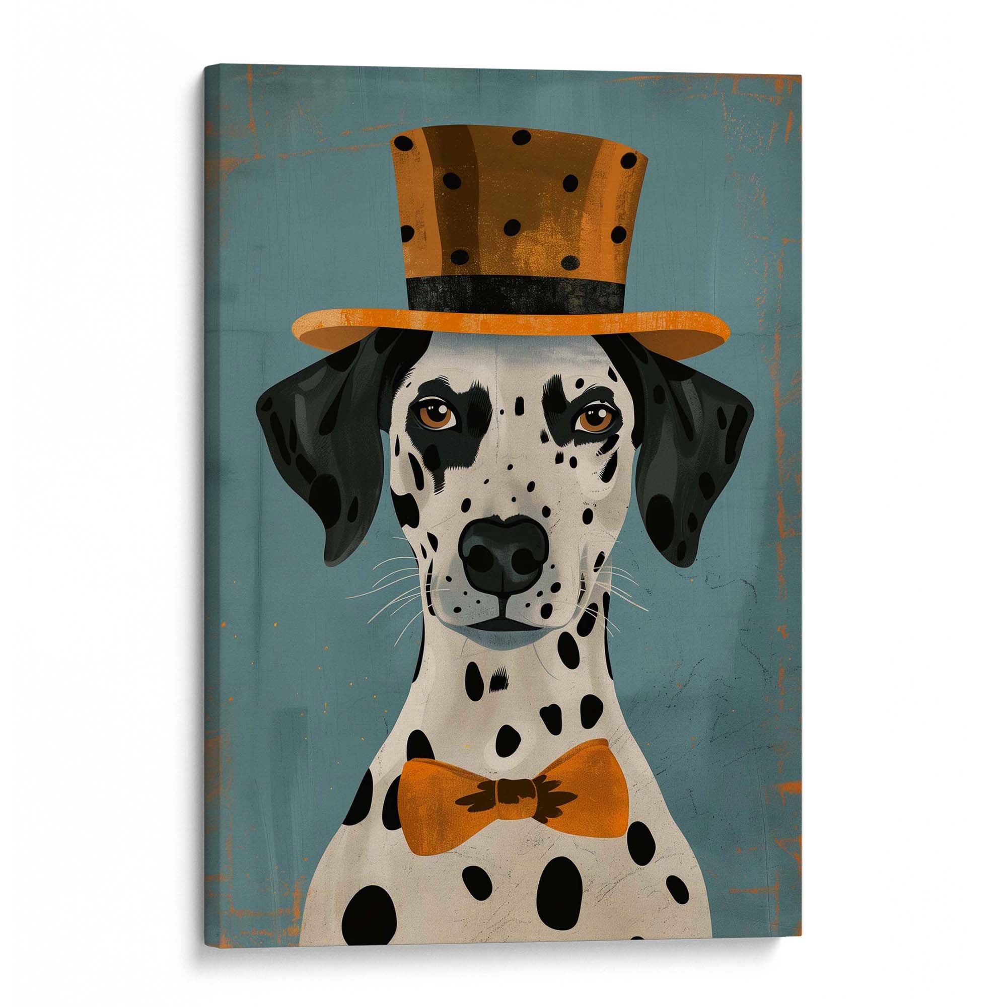 Dapper Dalmatian Canvas Print Canvas Art Wildfrog Art