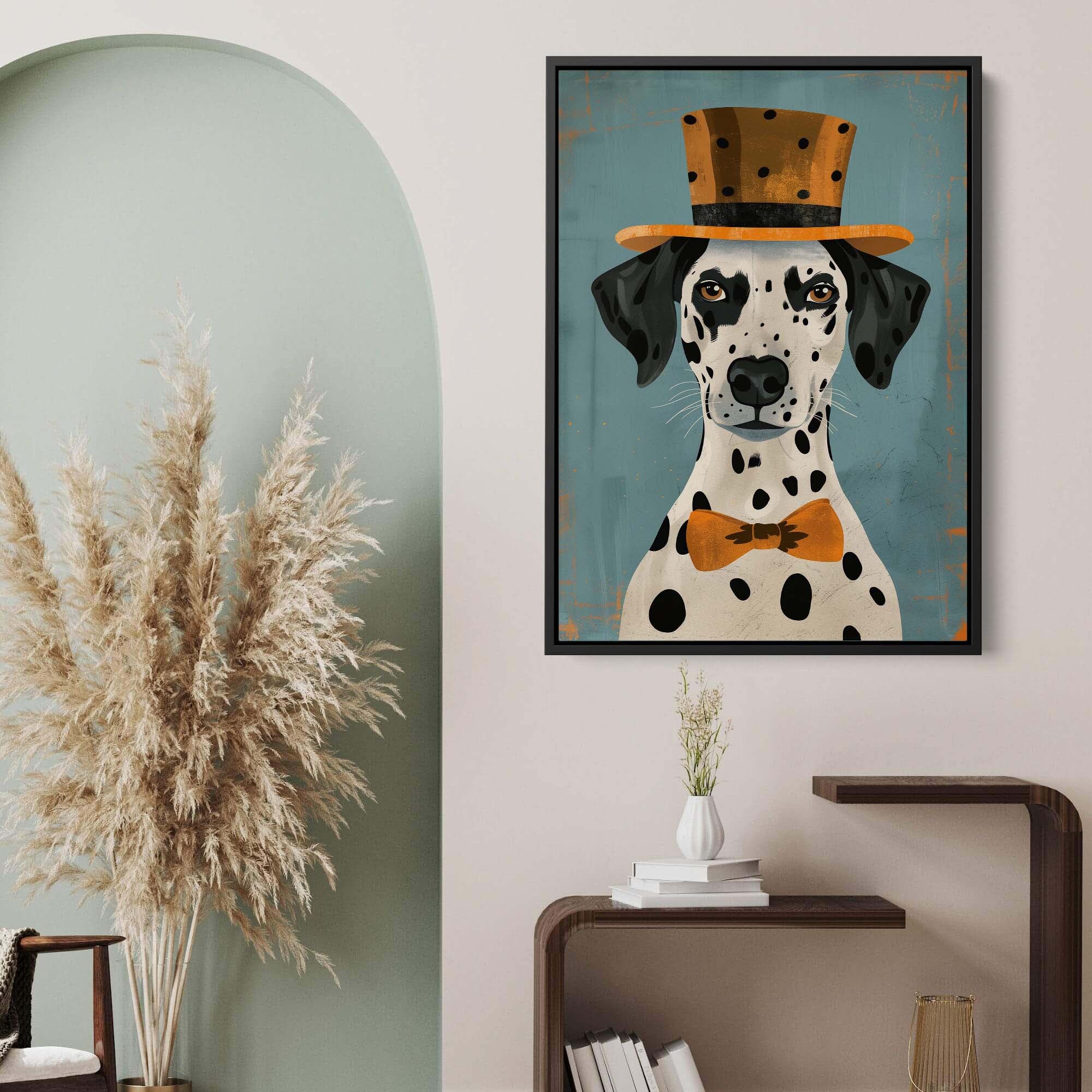 Dapper Dalmatian Canvas Print Canvas Art Wildfrog Art