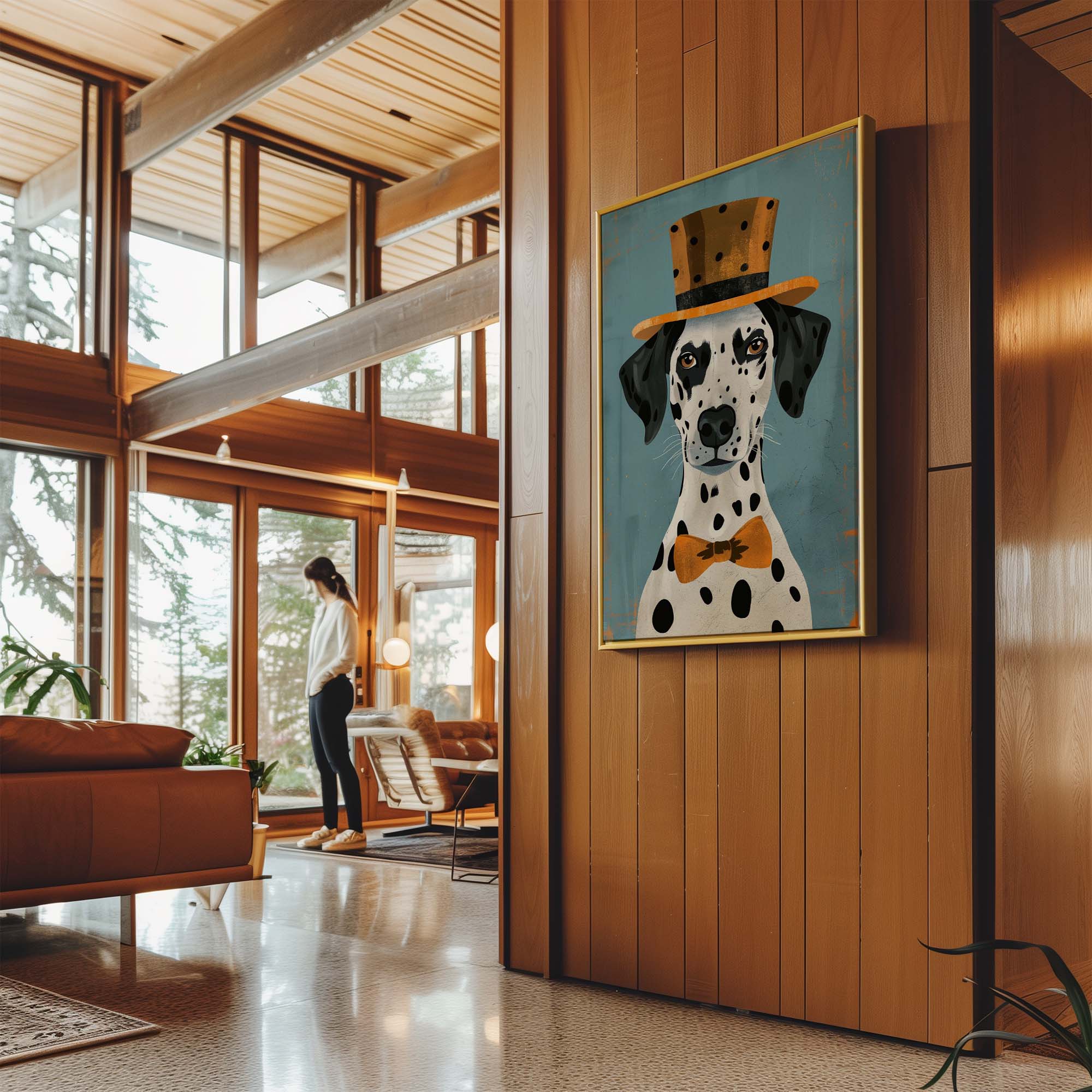 Dapper Dalmatian Canvas Print Canvas Art Wildfrog Art