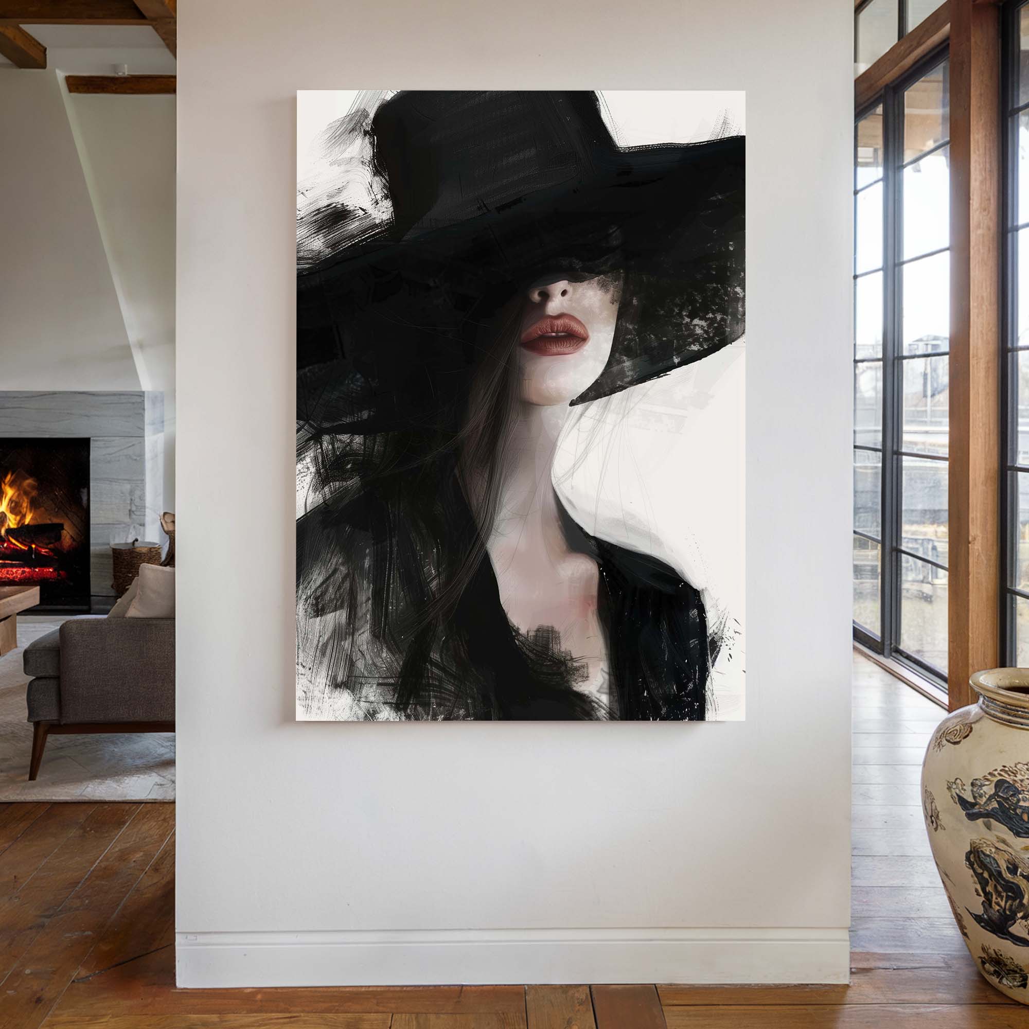 Dark Grace Canvas Print